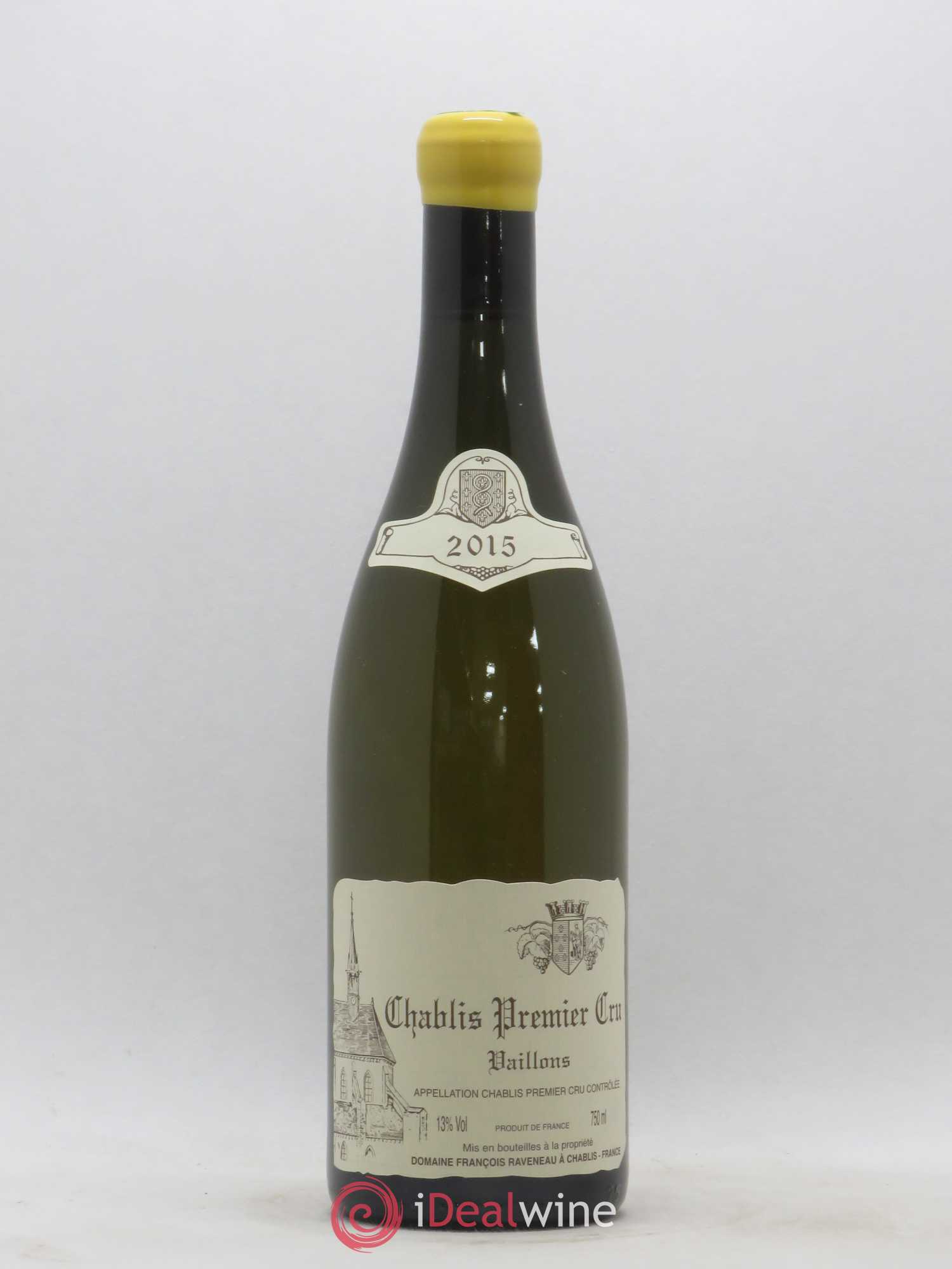 Chablis 1er Cru Vaillons Raveneau (Domaine) 2015 - Lot de 1 bouteille - 0