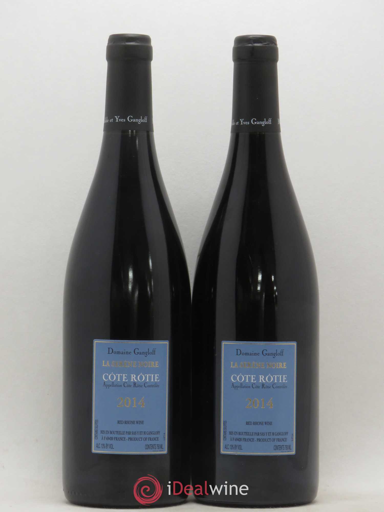 Côte-Rôtie La Sereine Noire Gangloff (Domaine) 2014 - Lotto di 2 bottiglie - 1