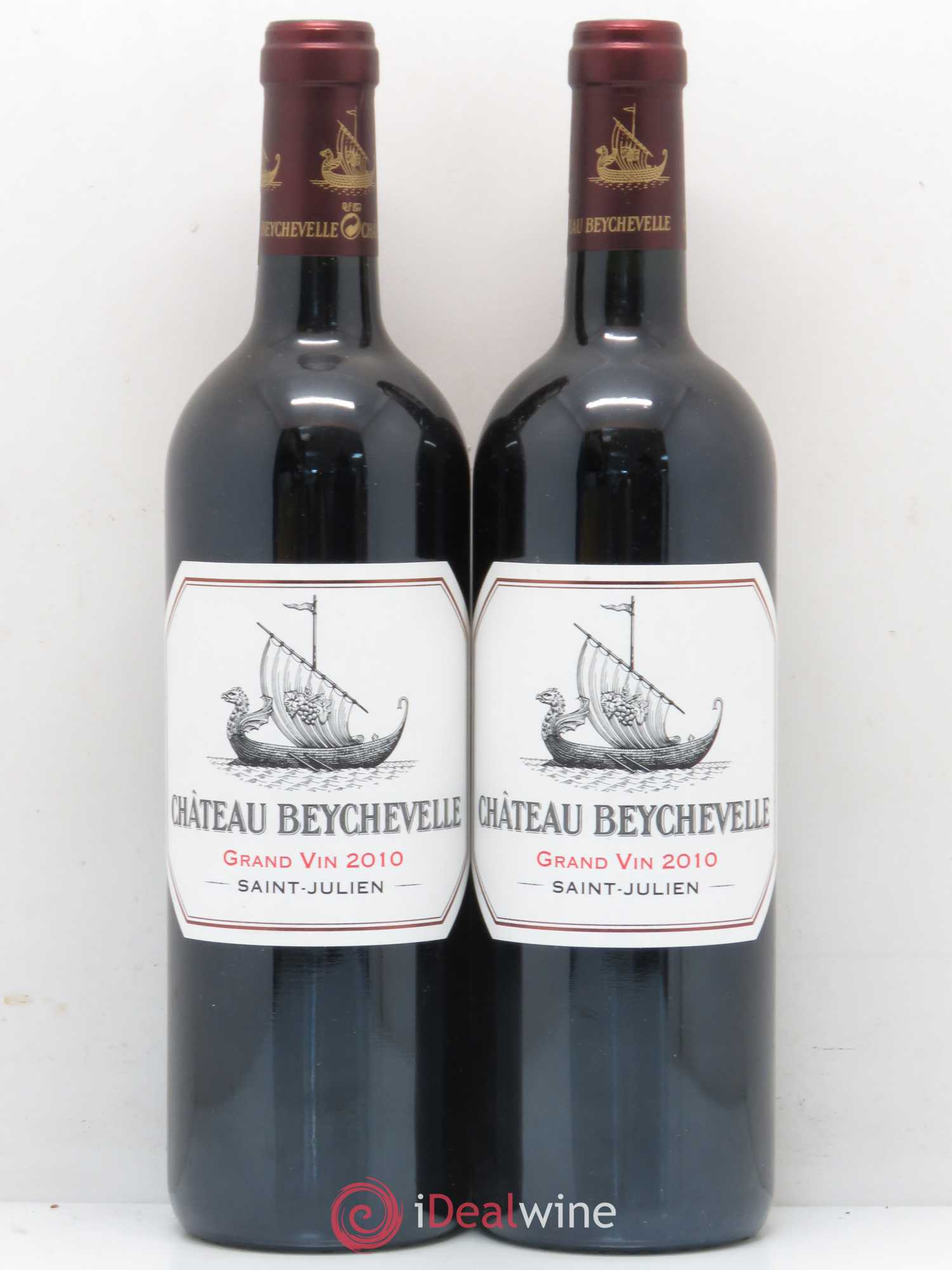 Château Beychevelle 4ème Grand Cru Classé 2010 - Lot de 2 bouteilles - 0