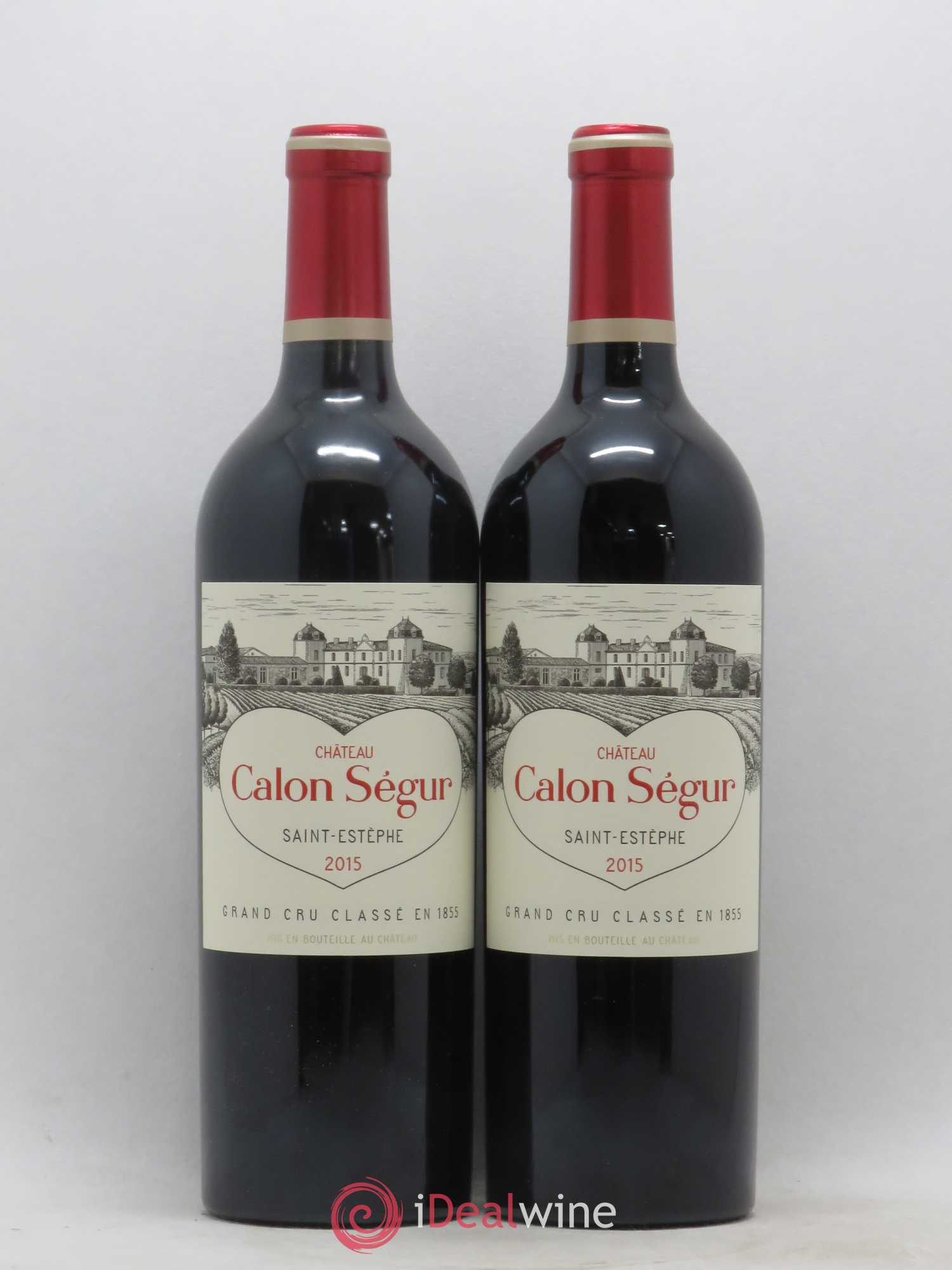 Château Calon Ségur 3ème Grand Cru Classé 2015 - Lot de 2 bouteilles - 0