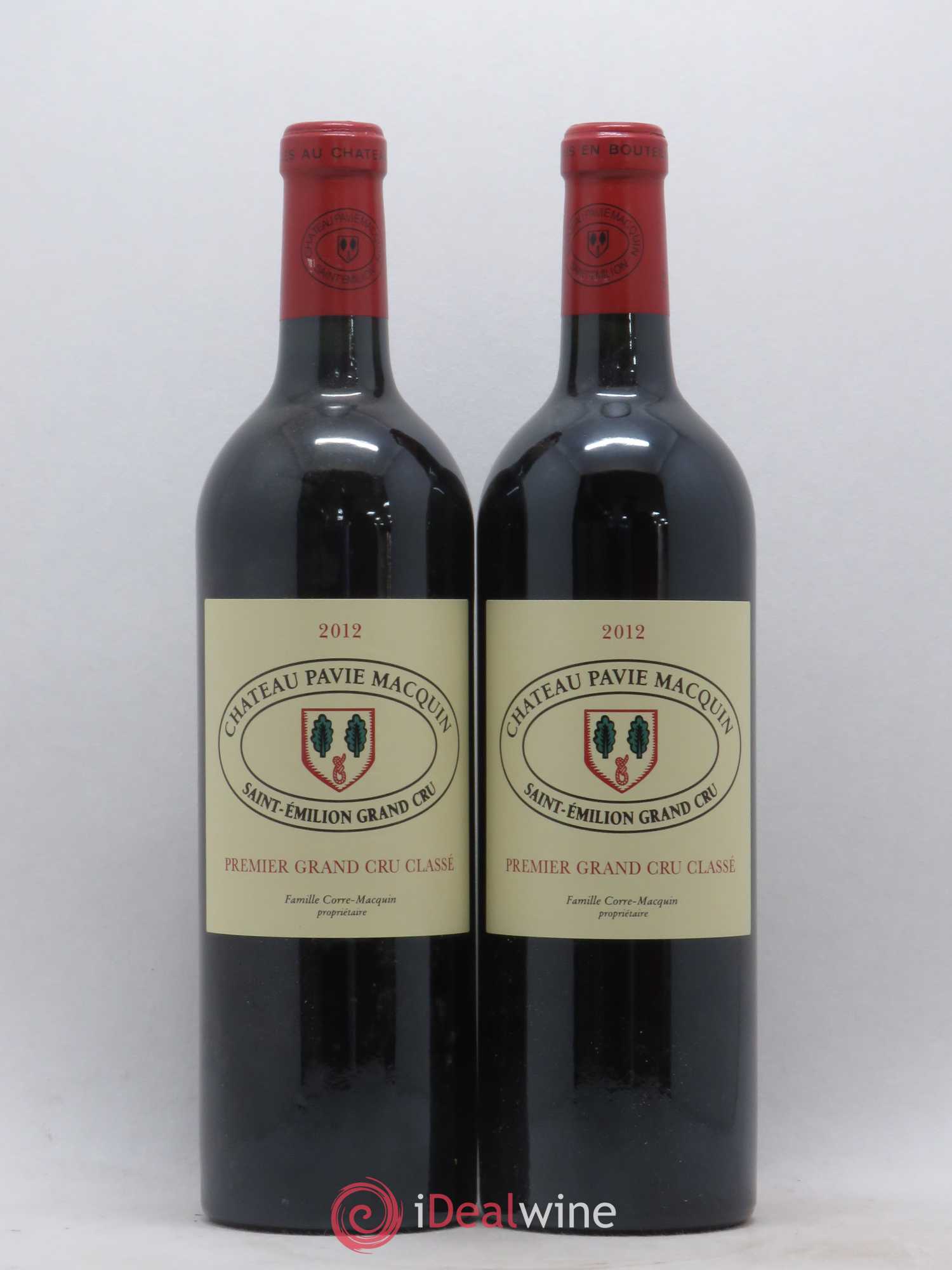 Château Pavie Macquin 1er Grand Cru Classé B 2012 - Lot de 2 bouteilles - 0