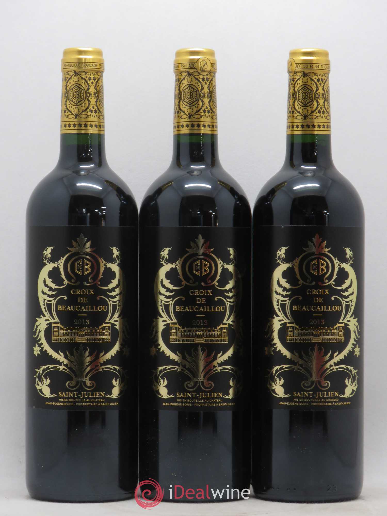 La Croix de Beaucaillou Second Vin 2013 - Lot de 3 bouteilles - 0