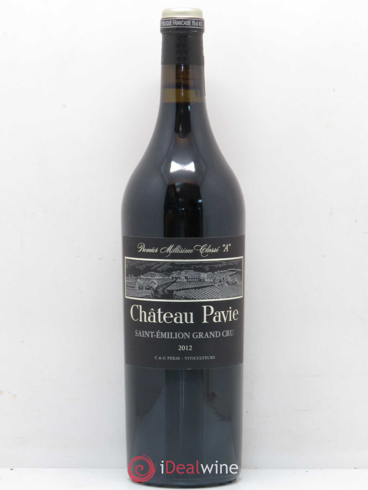 Château Pavie 1er Grand Cru Classé A 2012 - Lot de 1 bouteille - 0