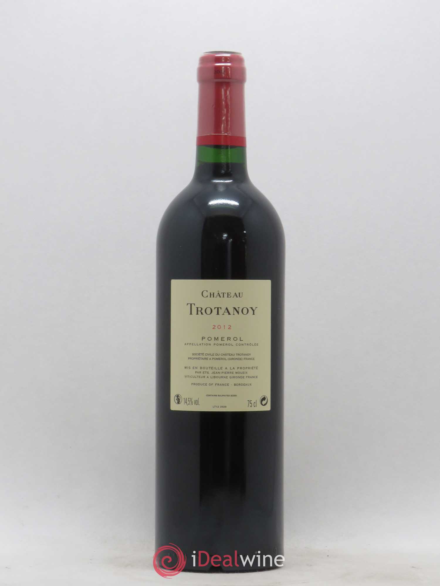Château Trotanoy 2012 - Lot de 1 bouteille - 1