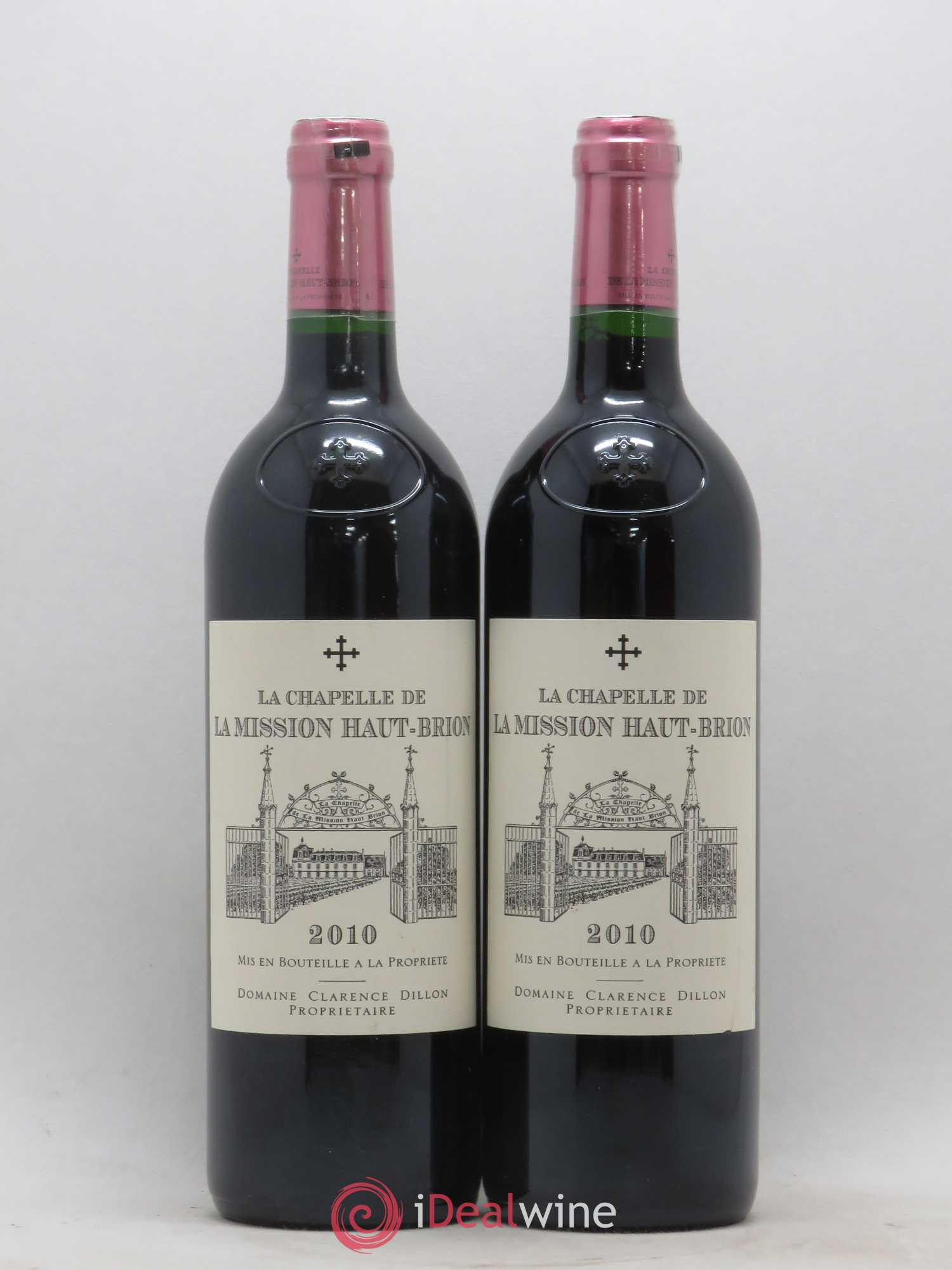 La Chapelle de La Mission Haut-Brion Second Vin 2010 - Lot de 2 bouteilles - 0