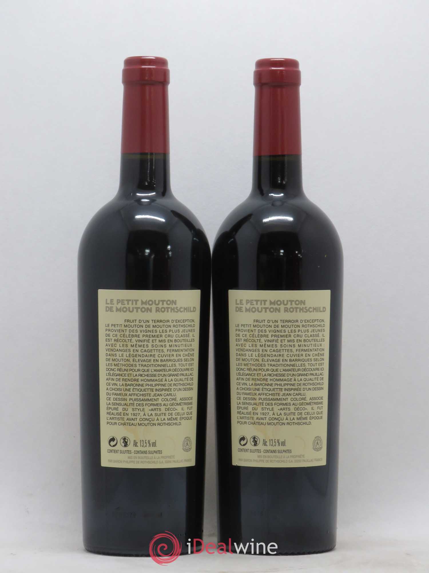 Petit Mouton Second Vin 2015 - Lot de 2 bouteilles - 1