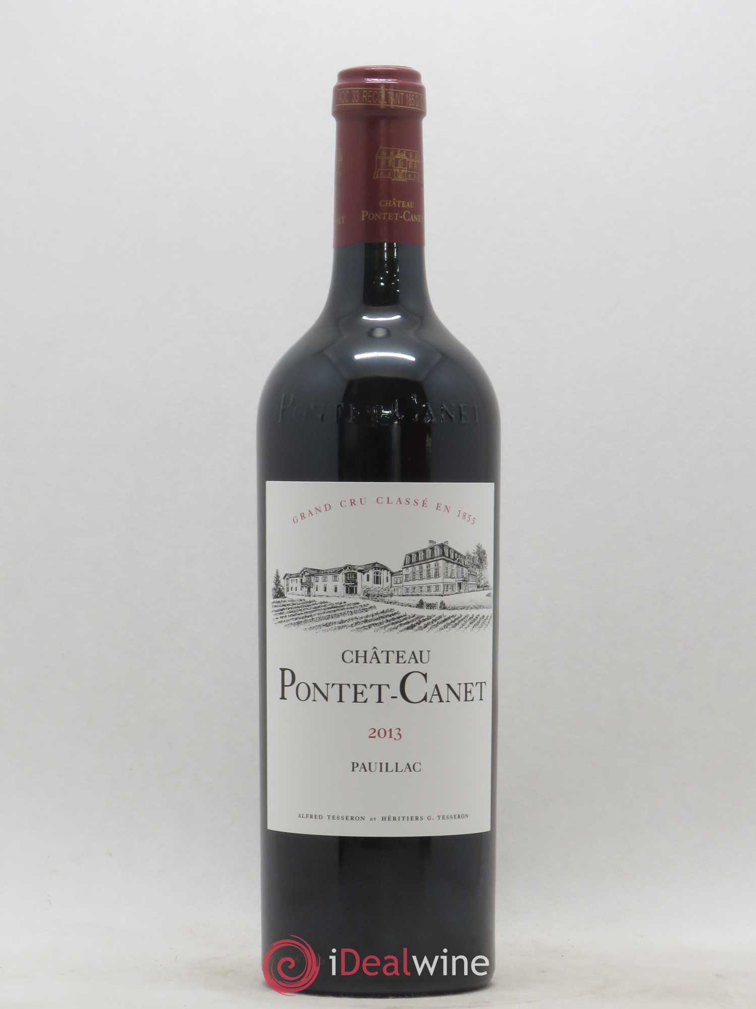 Château Pontet Canet 5ème Grand Cru Classé 2013 - Lot de 1 bouteille - 0