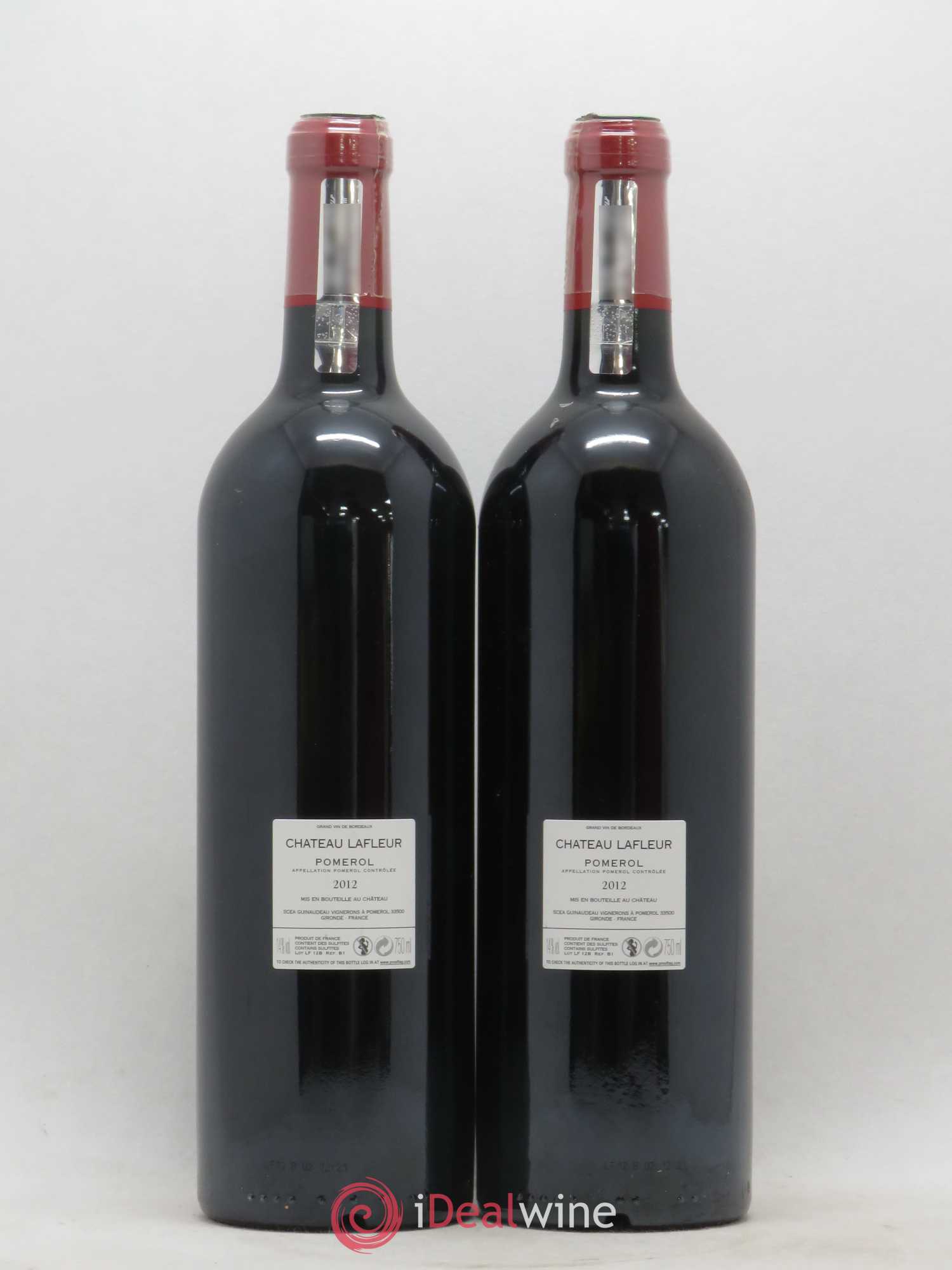 Château Lafleur 2012 - Lot de 2 bouteilles - 1