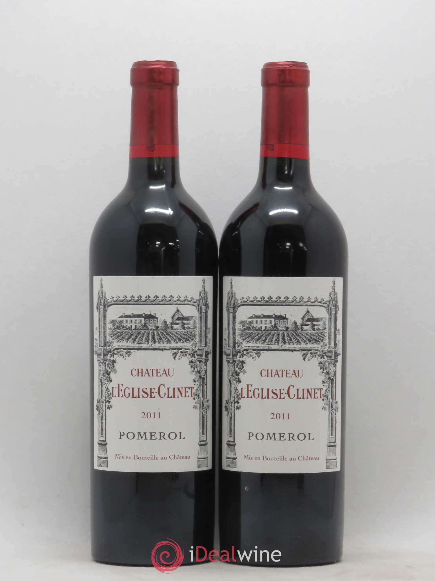Château l' Église Clinet 2011 - Lot de 2 bouteilles - 0