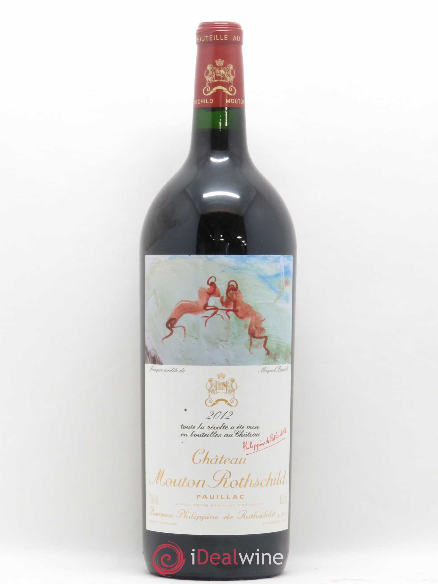 Château Mouton Rothschild 1er Grand Cru Classé 2012 - Lot de 1 magnum - 0