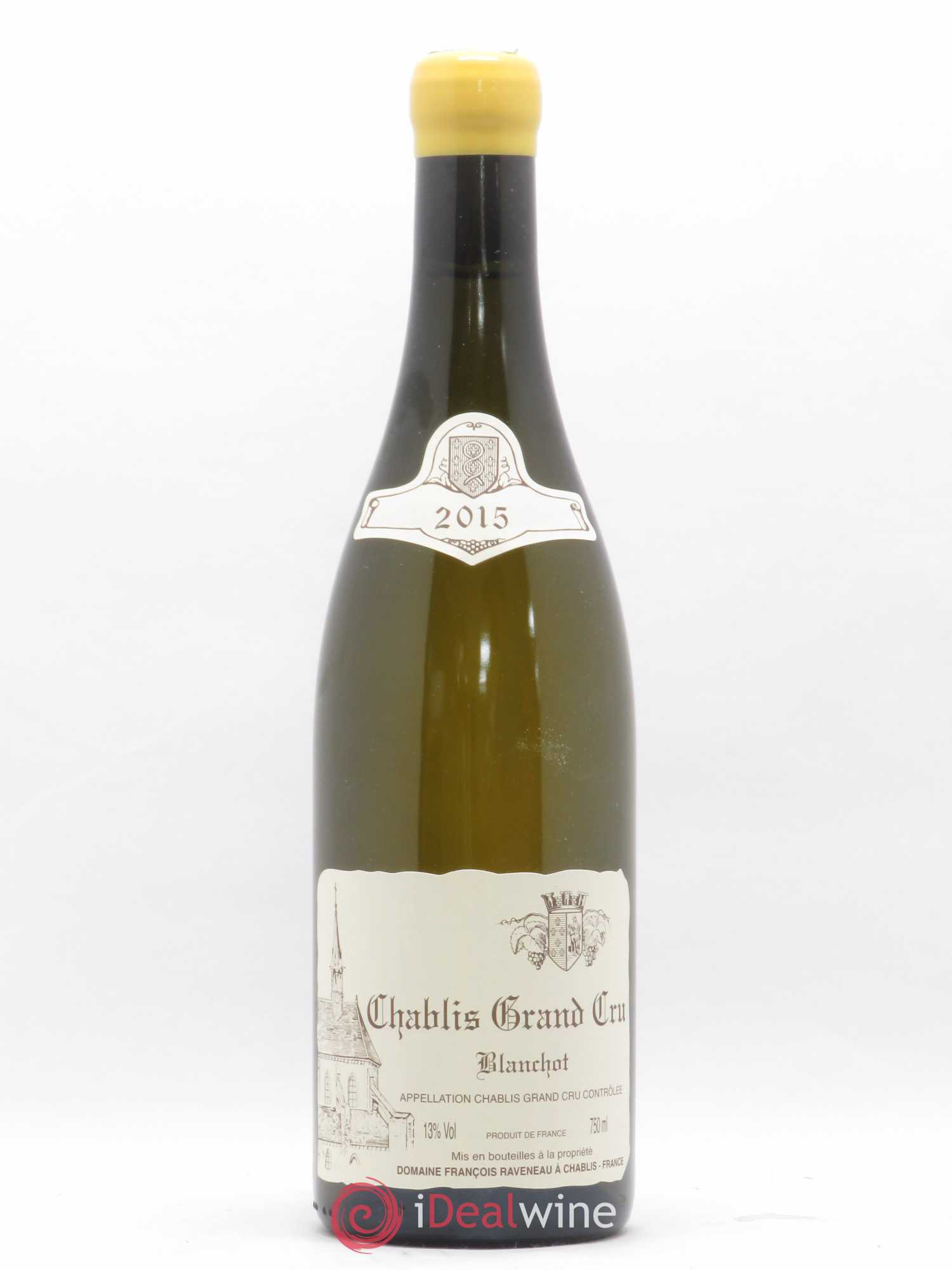 Chablis Grand Cru Blanchot Raveneau (Domaine) 2015 - Lot de 1 bouteille - 0