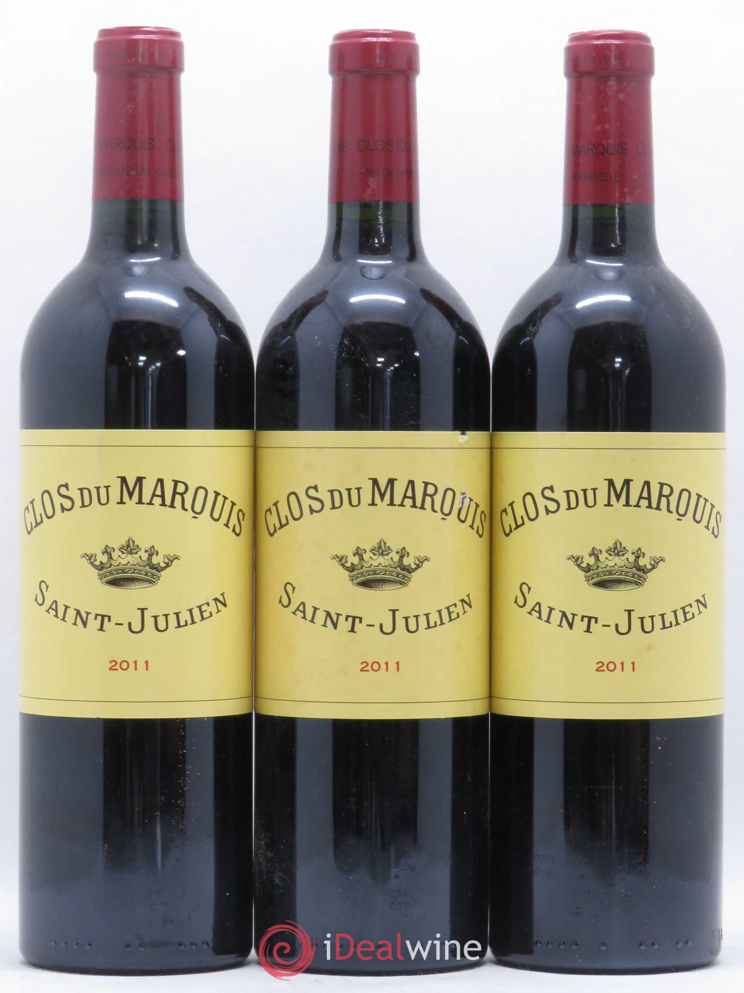 Clos du Marquis 2011 - Lot de 3 bouteilles - 0