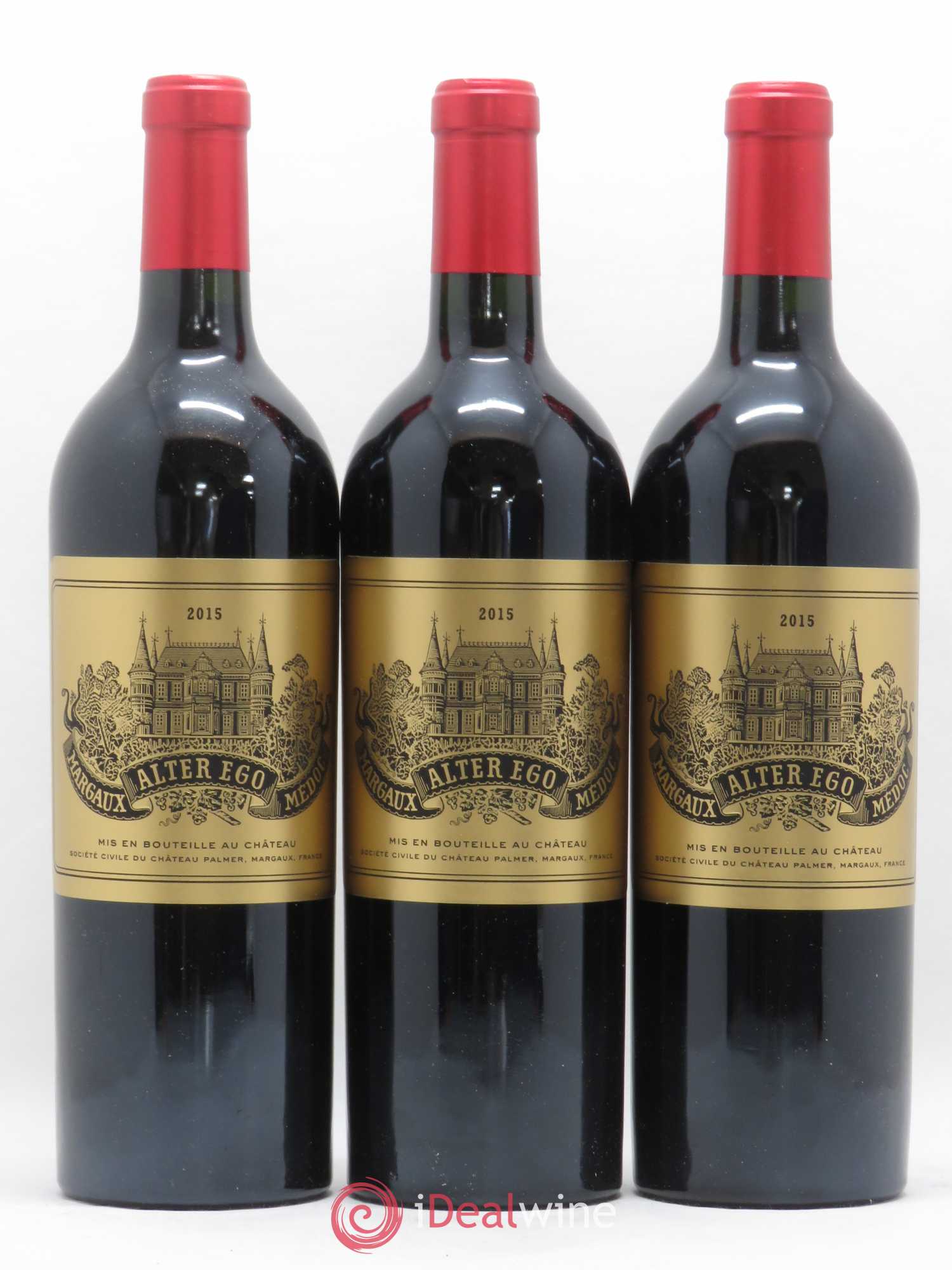 Alter Ego de Palmer Second Vin 2015 - Lot de 3 bouteilles - 0