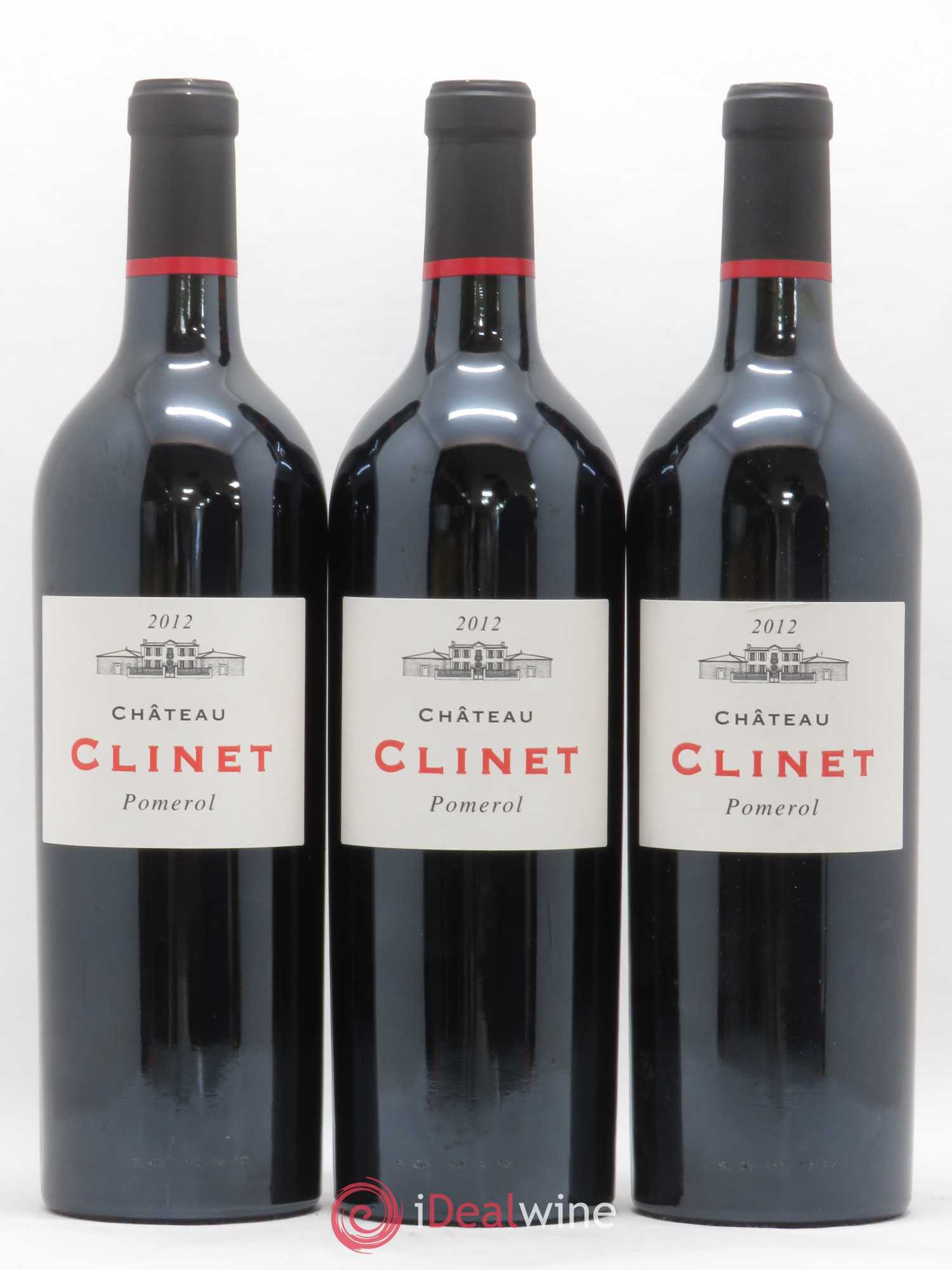 Château Clinet 2012 - Posten von 3 Flaschen - 0
