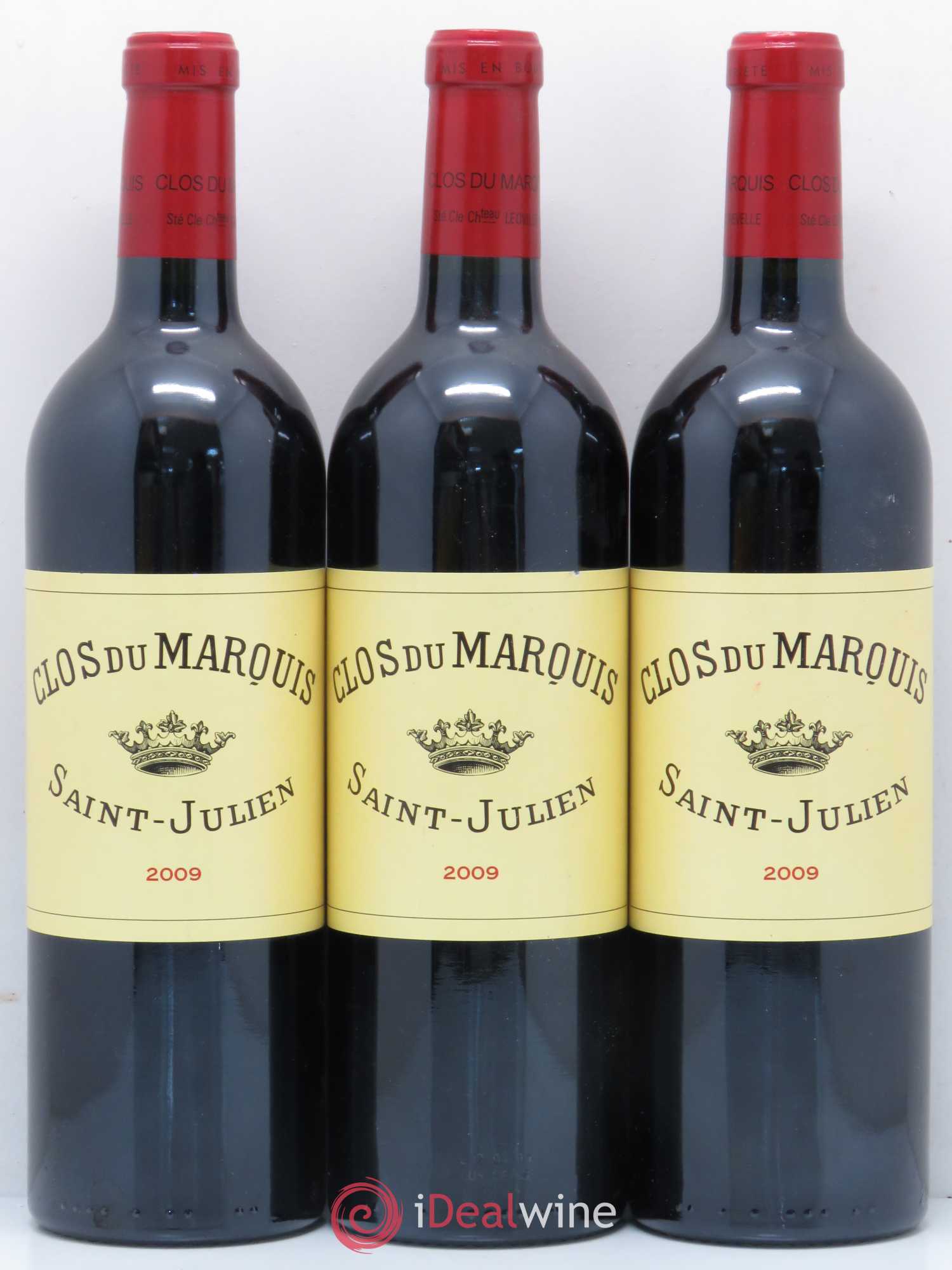 Clos du Marquis 2009 - Lot de 3 bouteilles - 0