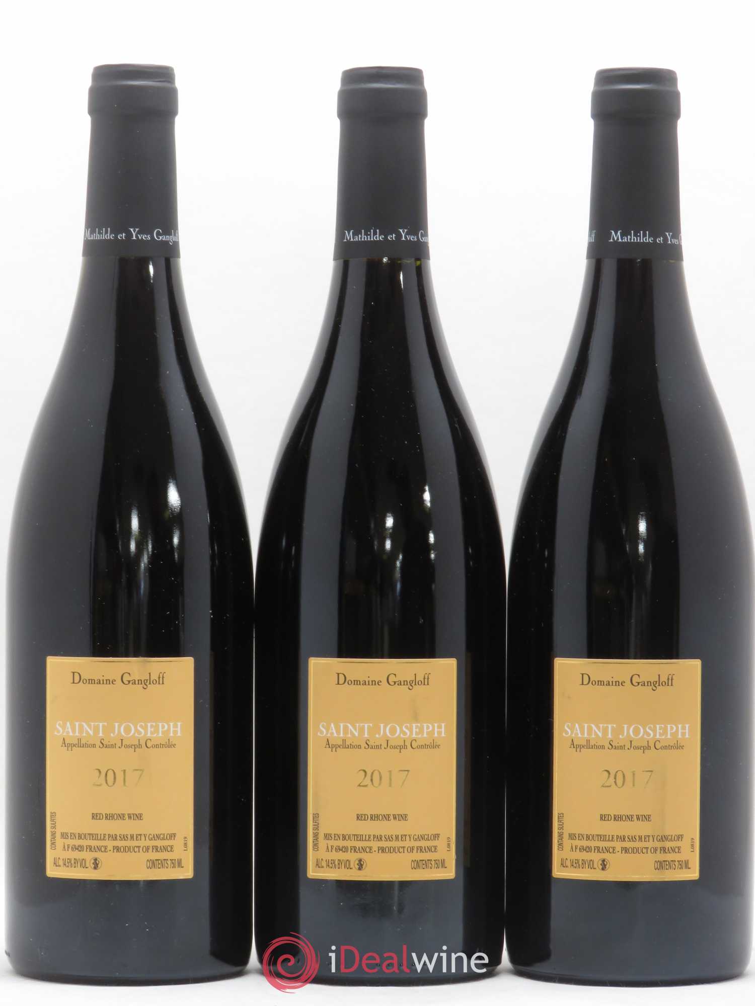 Saint-Joseph Gangloff (Domaine) 2017 - Lot de 3 bouteilles - 1