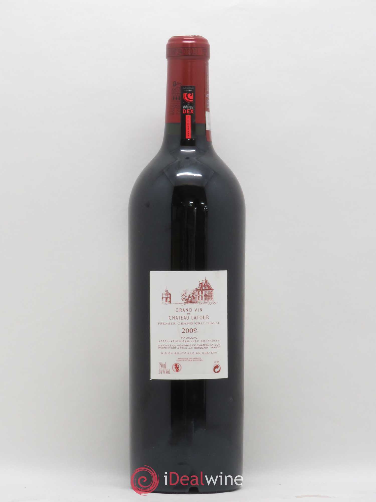 Château Latour 1er Grand Cru Classé 2009 - Lot de 1 bouteille - 1