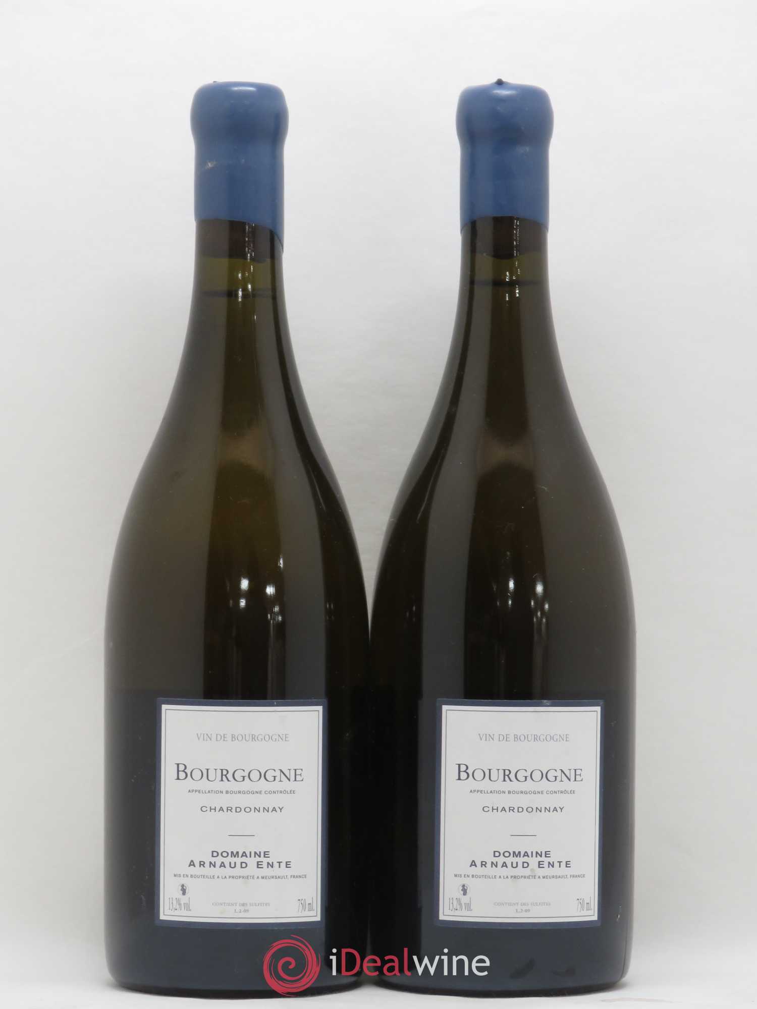 Bourgogne Chardonnay Arnaud Ente 2009 - Lot de 2 bouteilles - 1
