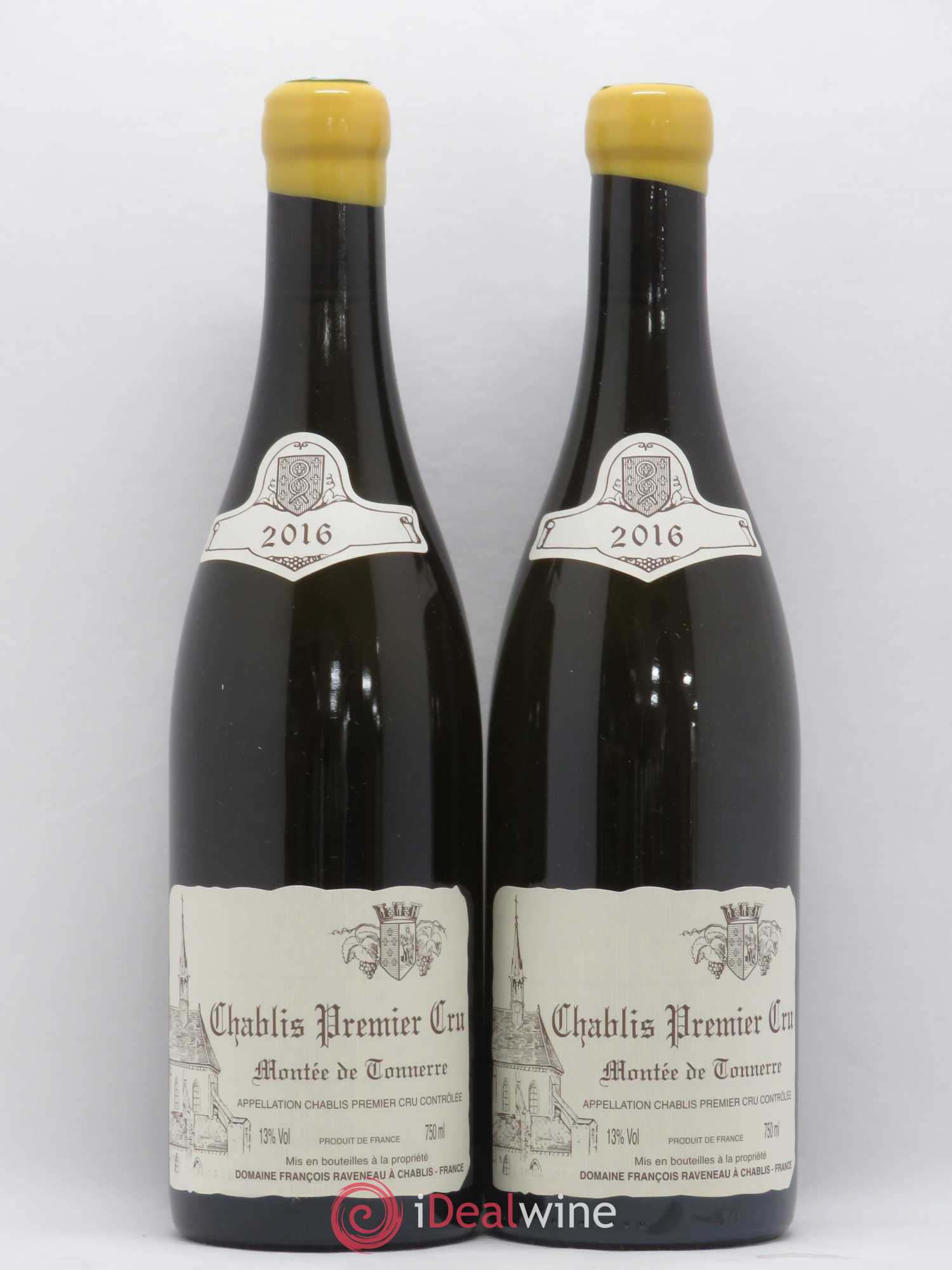 Chablis 1er Cru Montée de Tonnerre Raveneau (Domaine) 2016 - Lot de 2 bouteilles - 0
