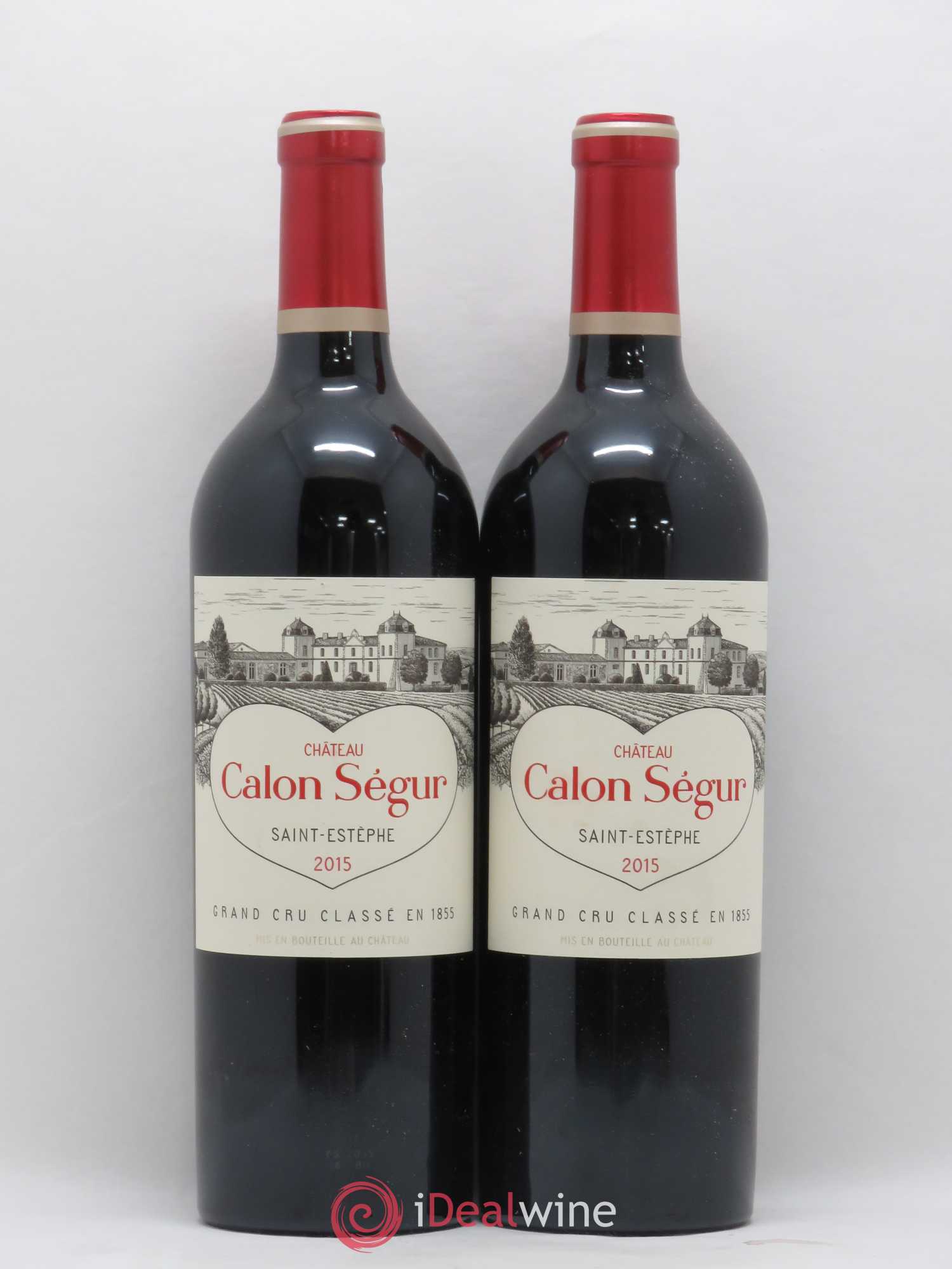 Château Calon Ségur 3ème Grand Cru Classé 2015 - Lot de 2 bouteilles - 0
