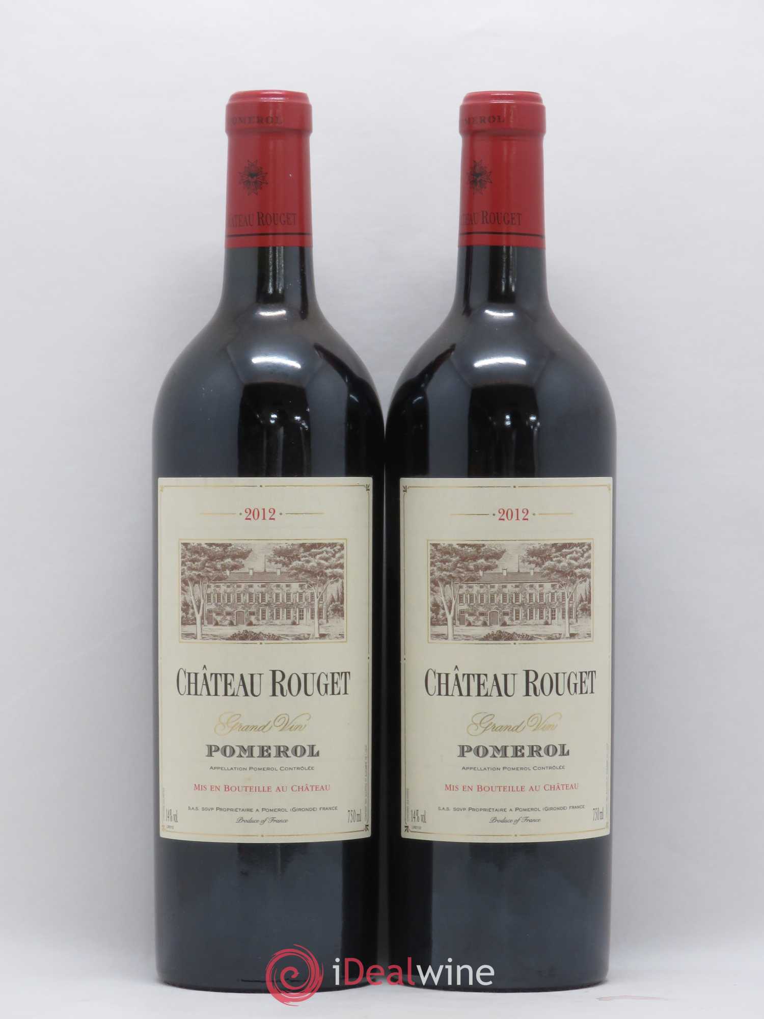 Château Rouget 2012 - Lot of 2 bottles - 0