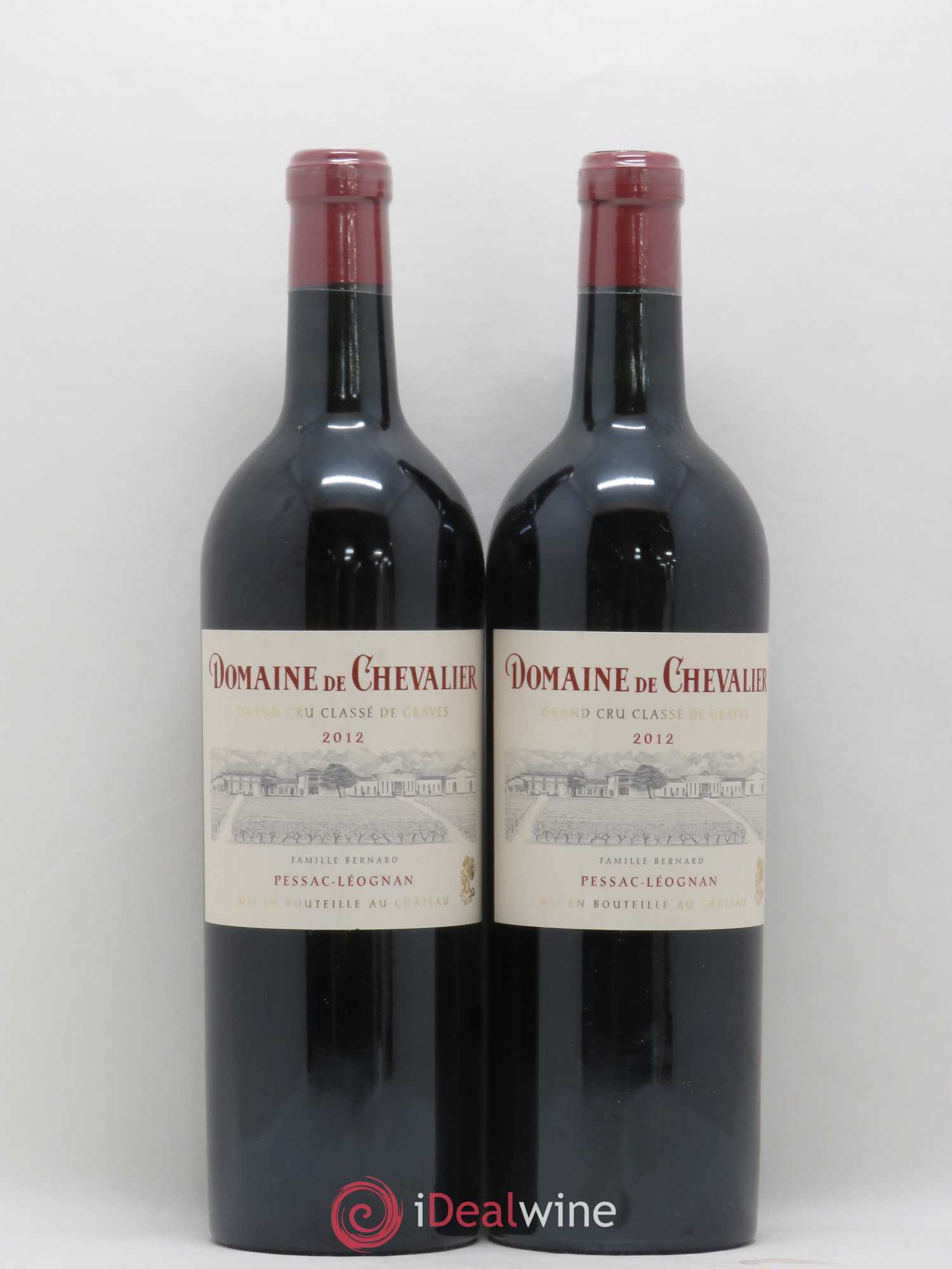 Domaine de Chevalier Cru Classé de Graves 2012 - Lot de 2 bouteilles - 0