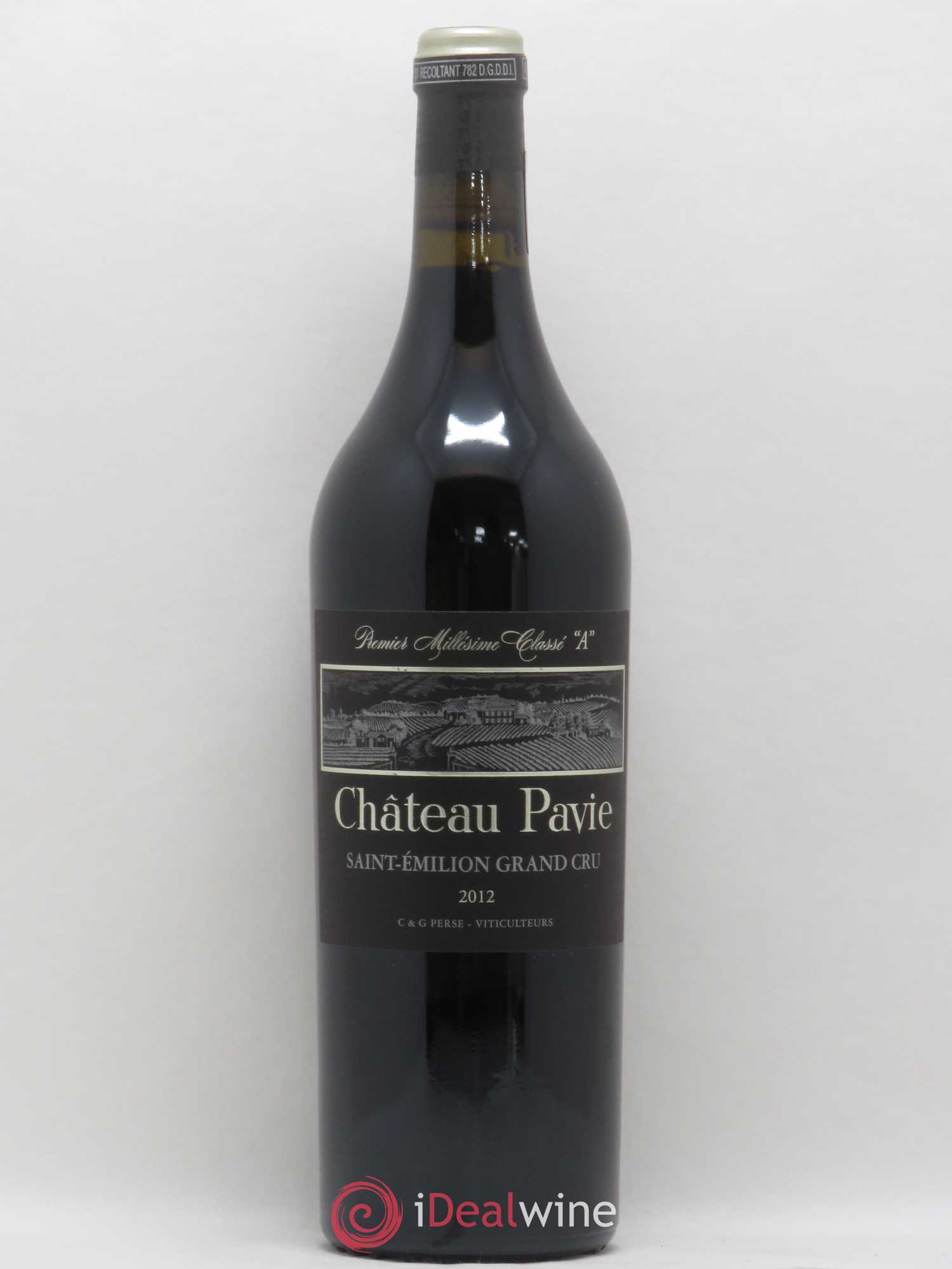 Château Pavie 1er Grand Cru Classé A 2012 - Lot de 1 bouteille - 0