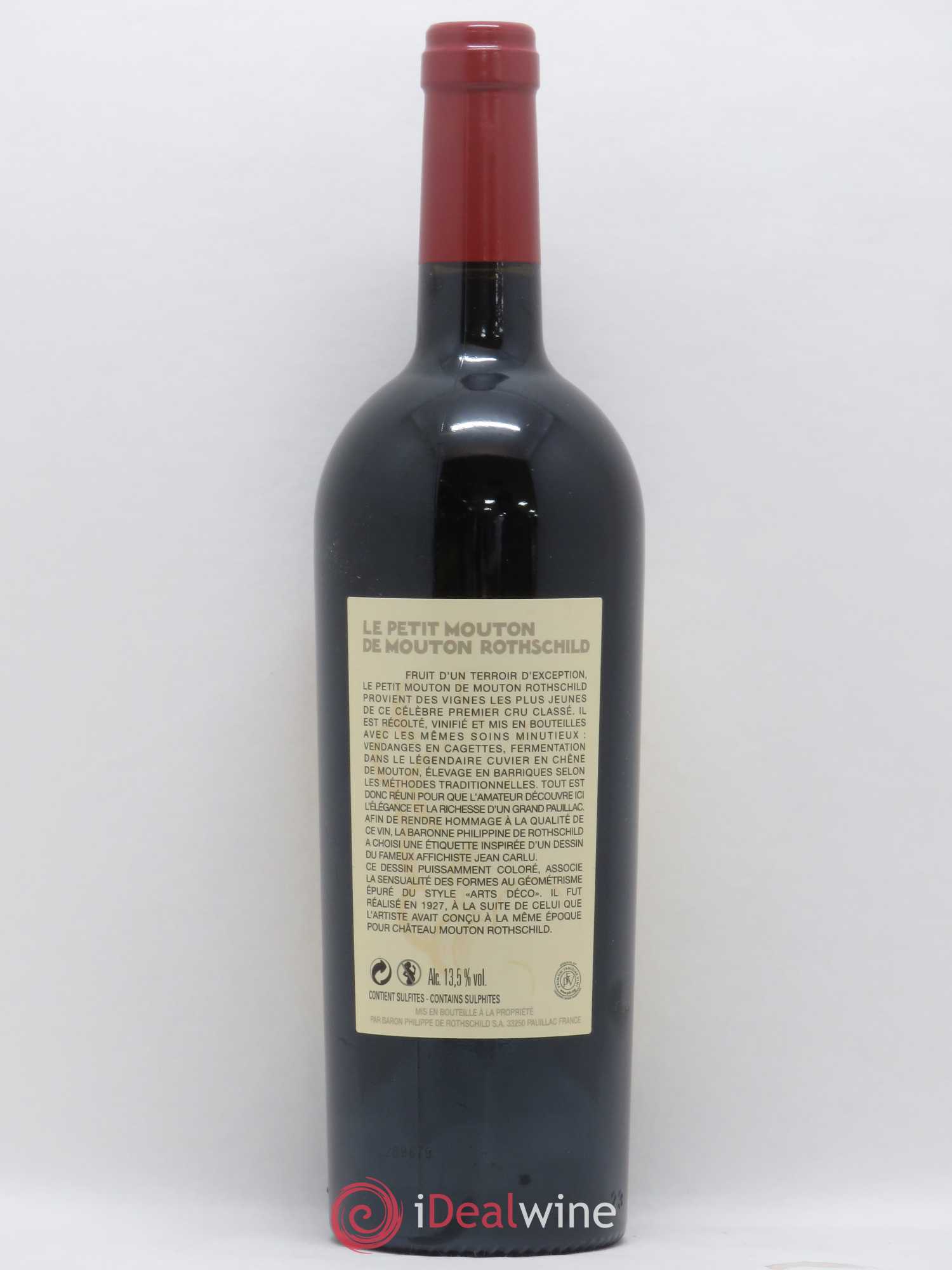Petit Mouton Second Vin 2015 - Lot de 1 bouteille - 1