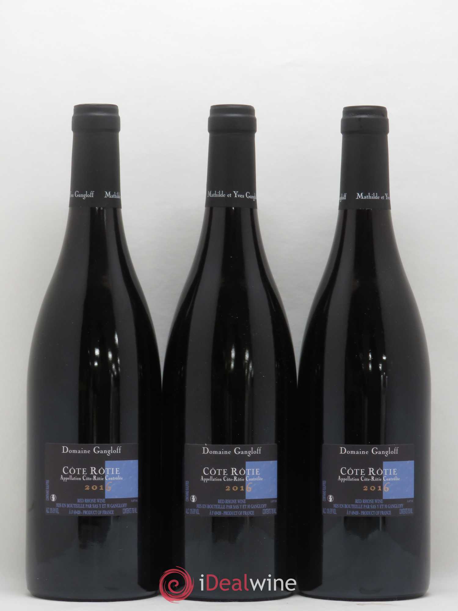 Côte-Rôtie La Barbarine Gangloff (Domaine) 2016 - Lot de 3 bouteilles - 1