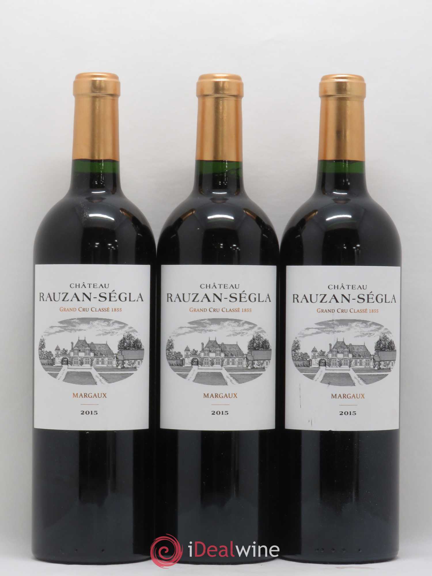 Château Rauzan Ségla Grand Cru Classé 2015 - Lot de 3 bouteilles - 0