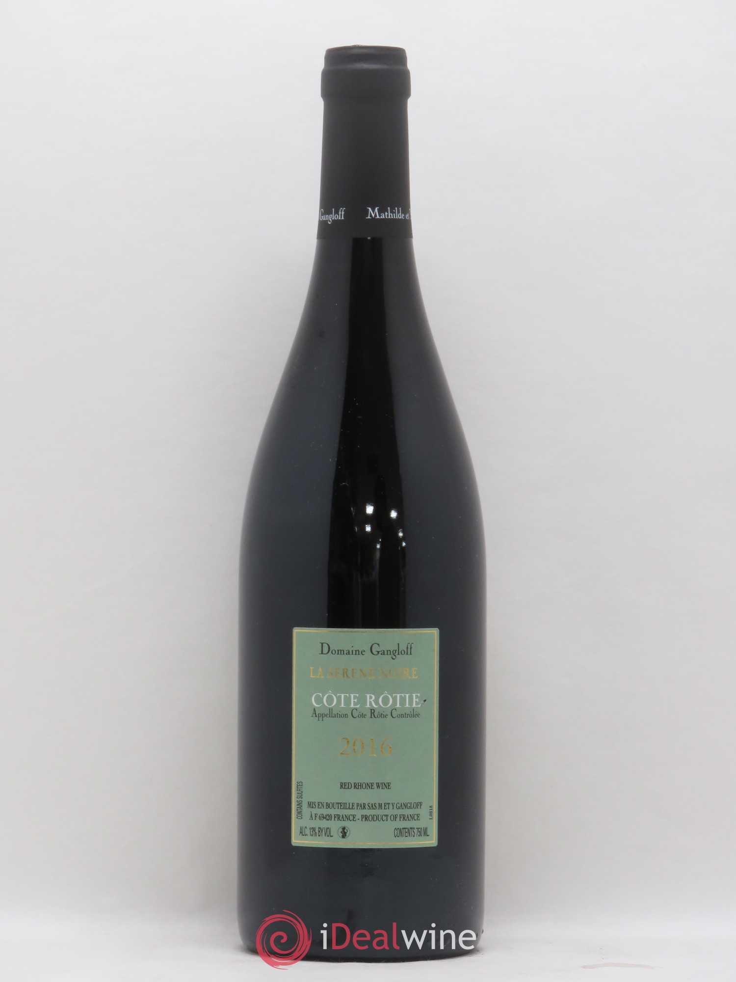 Côte-Rôtie La Sereine Noire Gangloff (Domaine) 2016 - Lot de 1 bouteille - 1