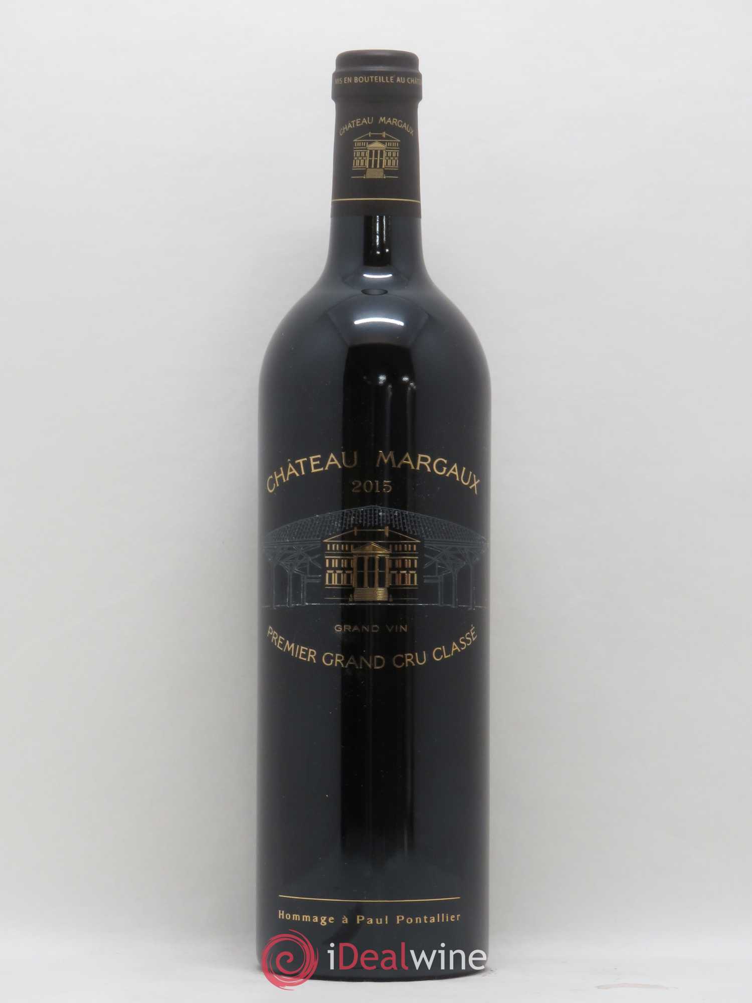 Château Margaux 1er Grand Cru Classé 2015 - Lot de 1 bouteille - 0