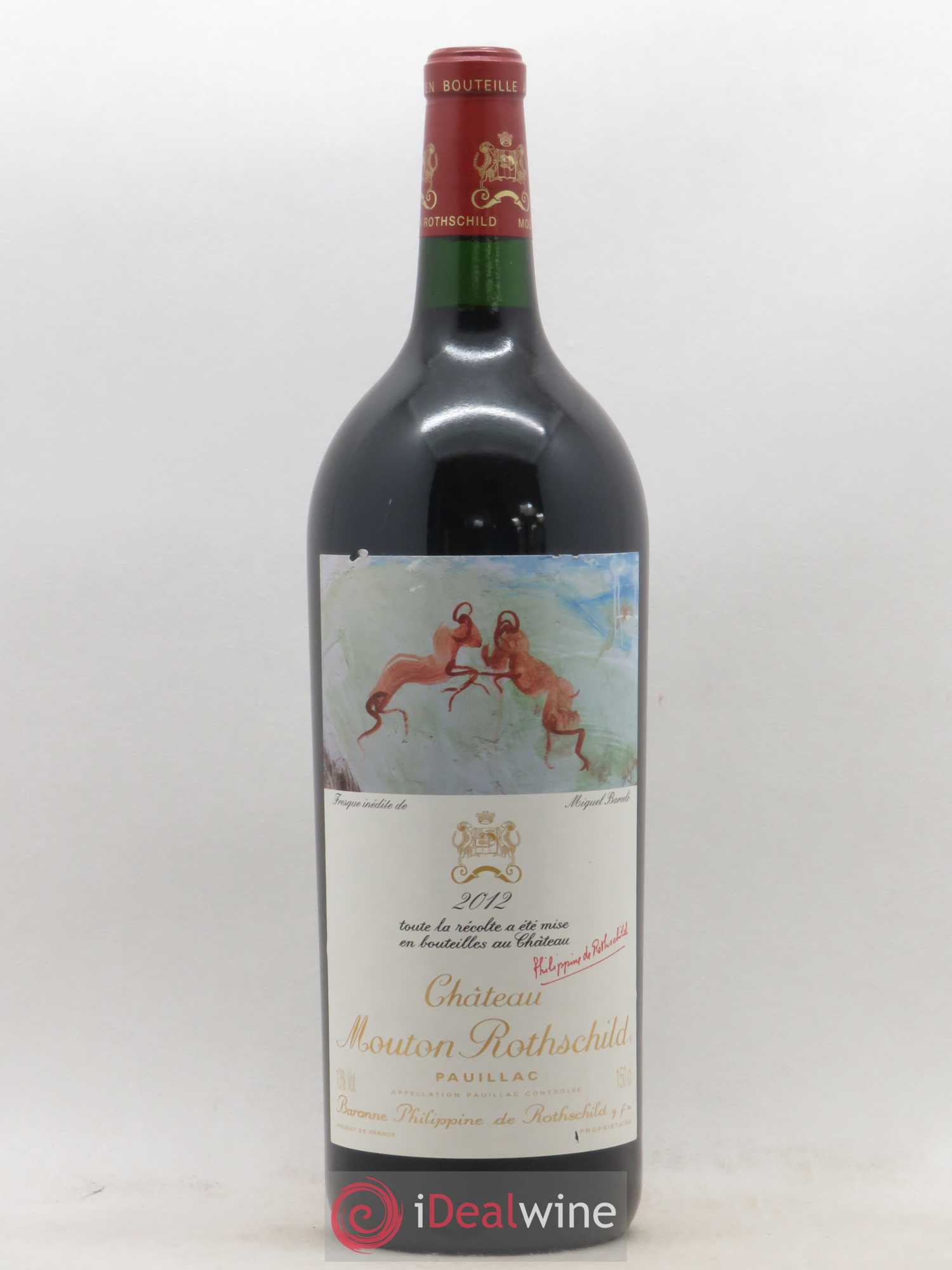 Château Mouton Rothschild 1er Grand Cru Classé 2012 - Lot de 1 magnum - 0