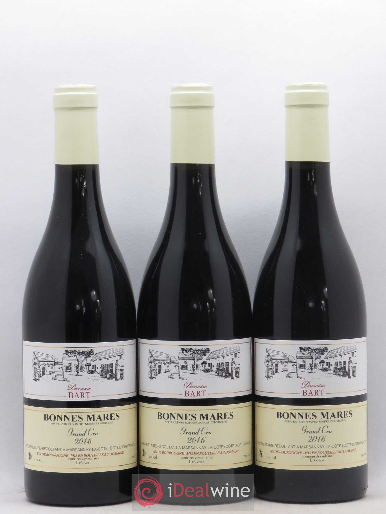 Bonnes-Mares Grand Cru Bart (Domaine) 2016 - Lot de 3 bouteilles - 0