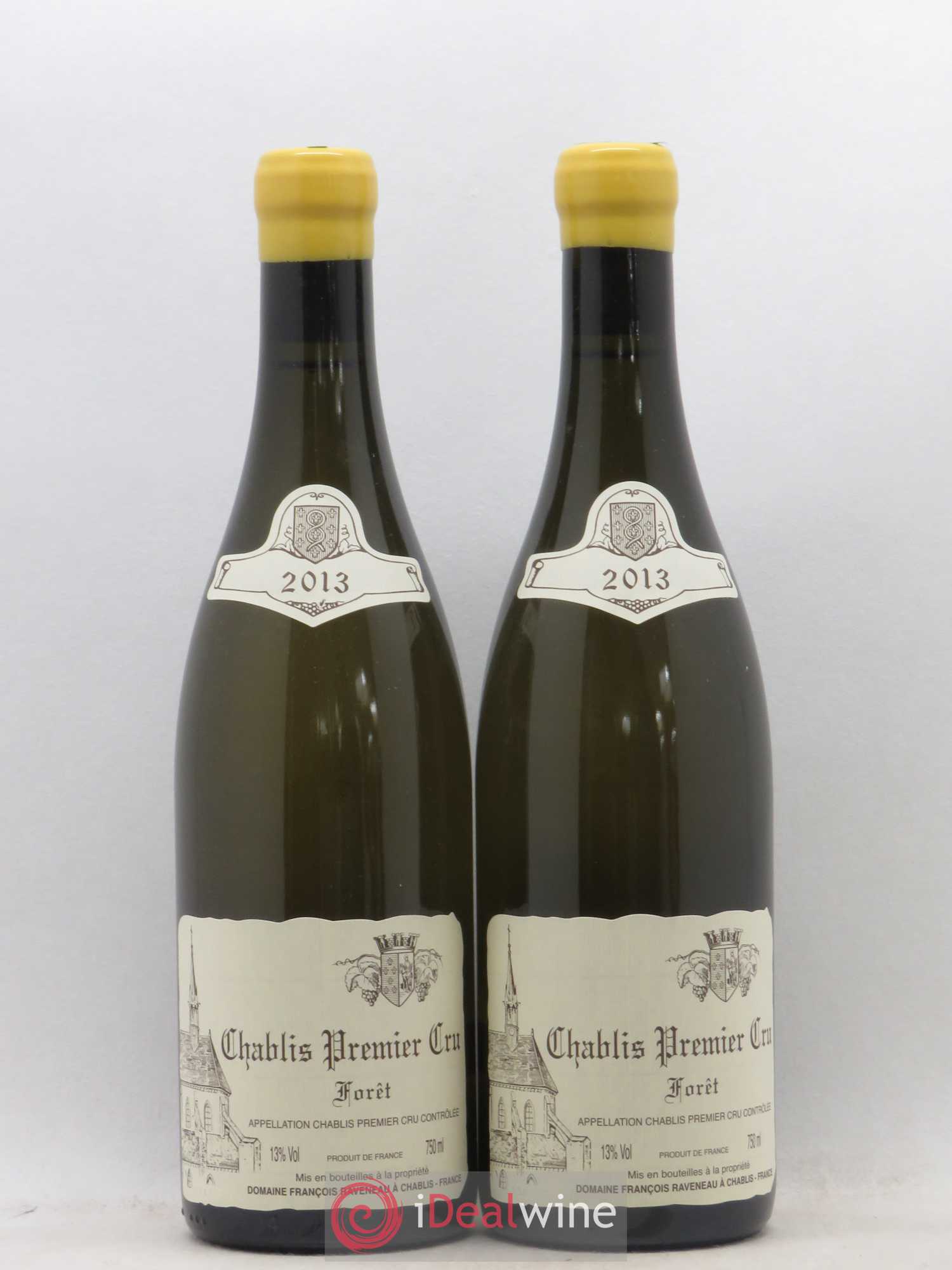 Chablis 1er Cru Forêt Raveneau (Domaine) 2013 - Lot de 2 bouteilles - 0