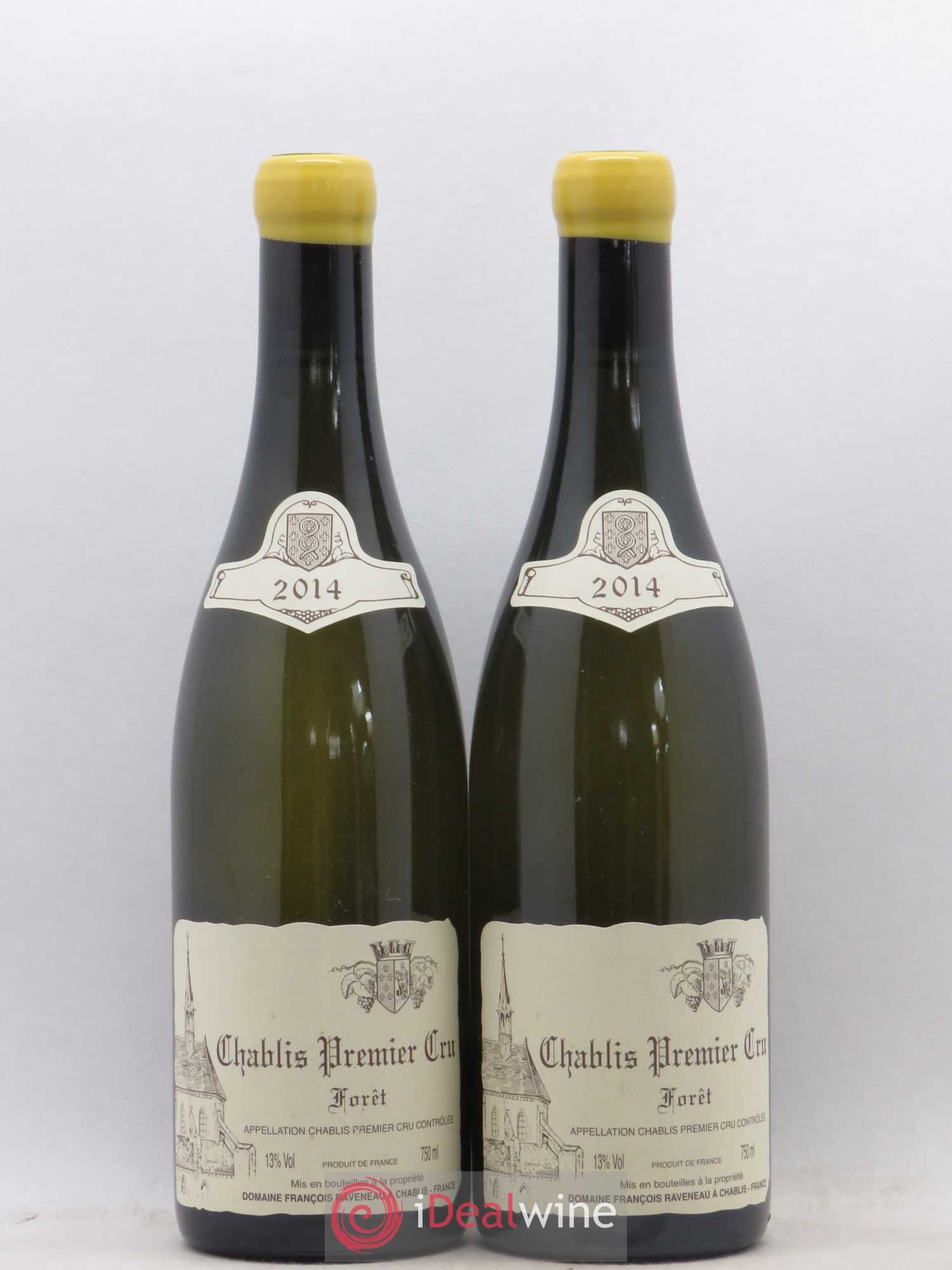 Chablis 1er Cru Forêt Raveneau (Domaine) 2014 - Lot de 2 bouteilles - 0