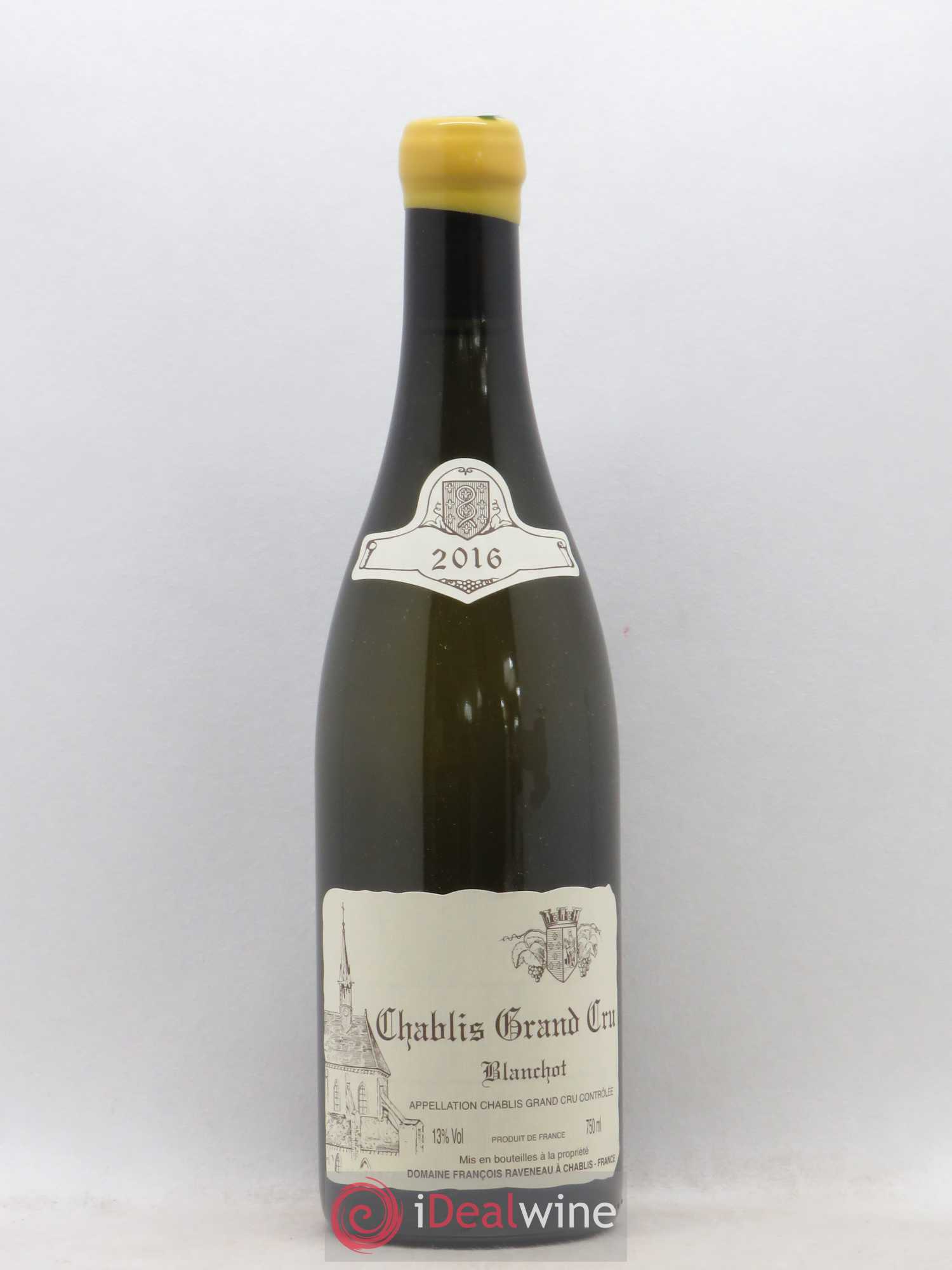 Chablis Grand Cru Blanchot Raveneau (Domaine) 2016 - Lot de 1 bouteille - 0