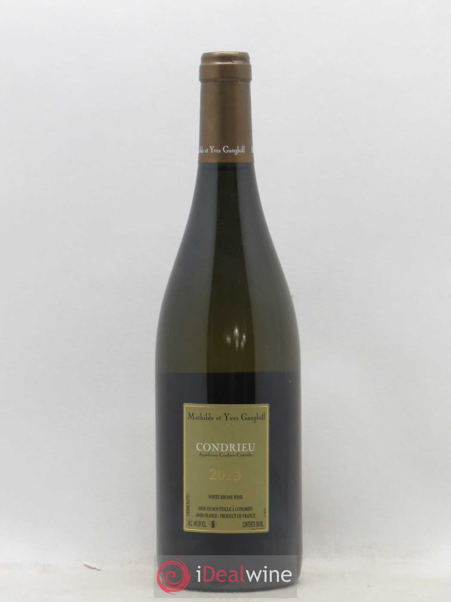 Condrieu Domaine Gangloff (Domaine) 2013 - Lot de 1 bouteille - 1