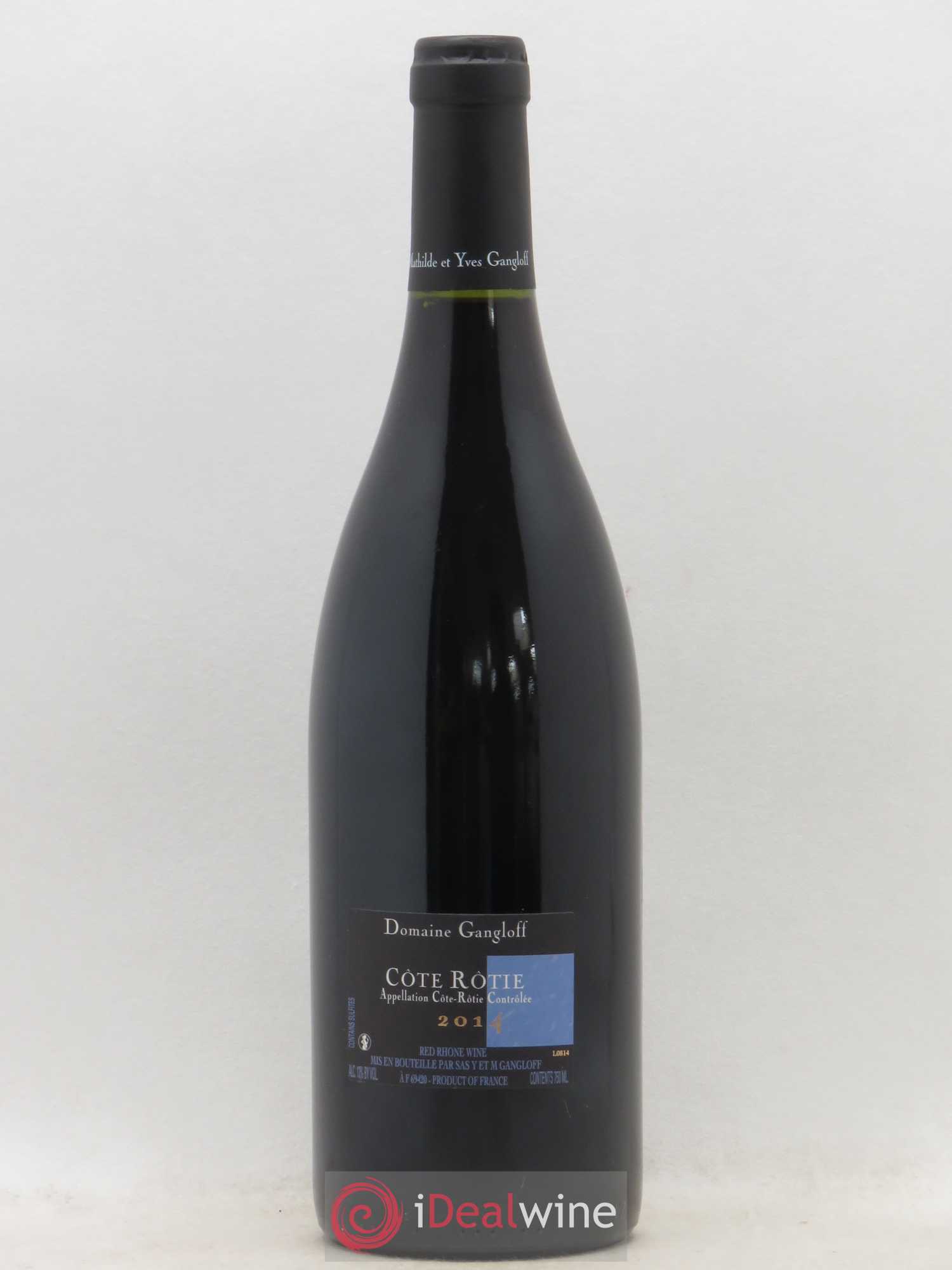 Côte-Rôtie La Barbarine Gangloff (Domaine) 2014 - Lot de 1 bouteille - 1
