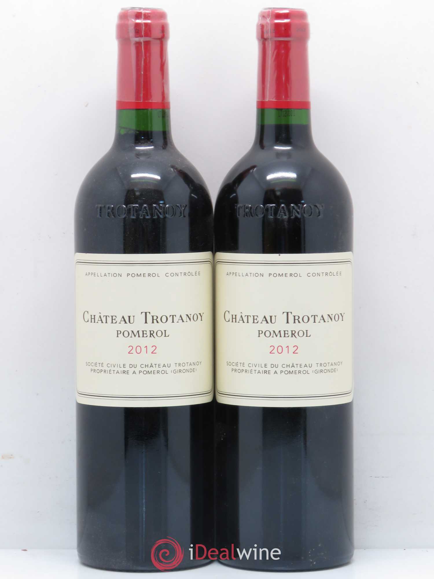 Château Trotanoy 2012 - Lot de 2 bouteilles - 0