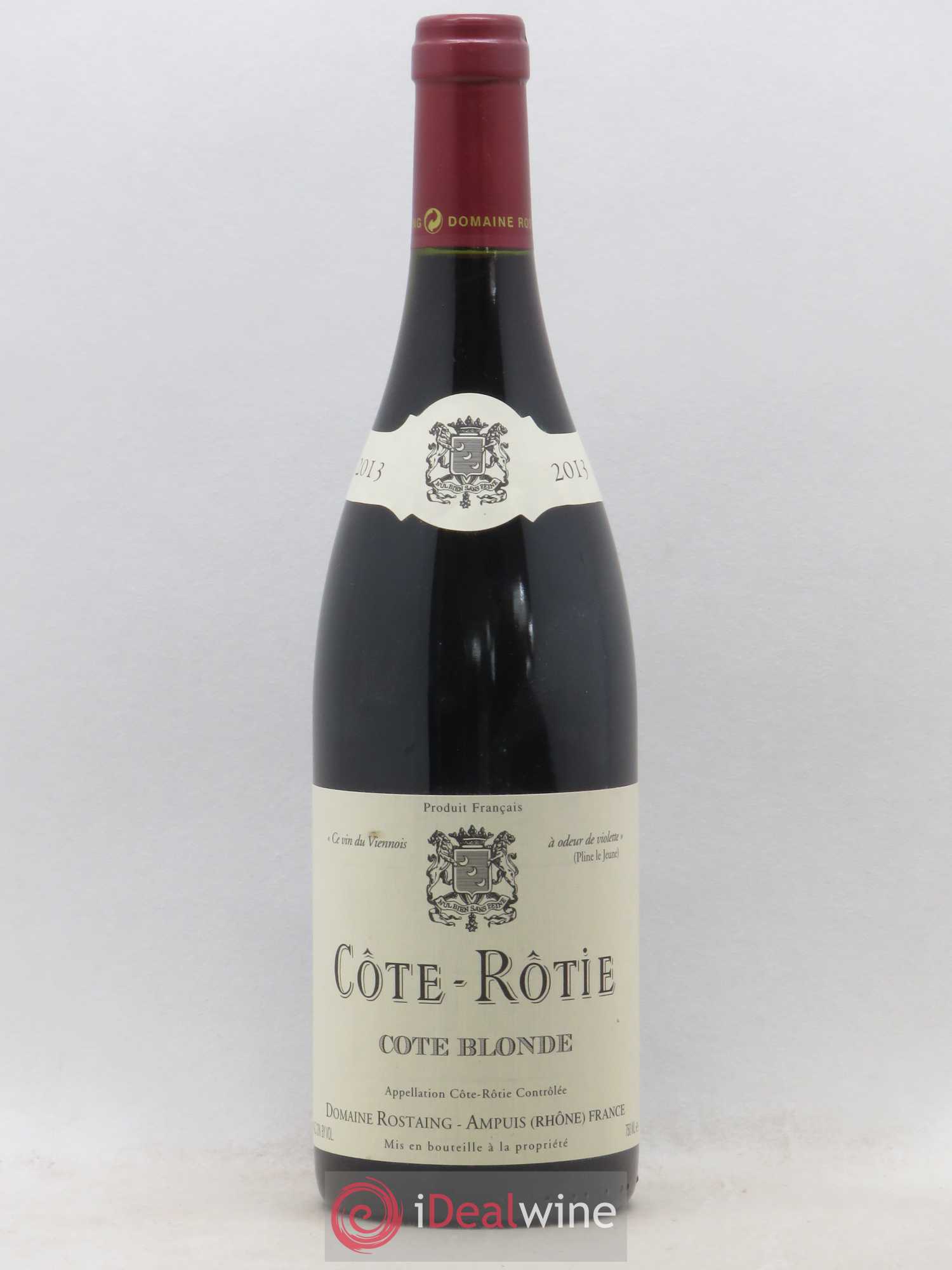 Côte-Rôtie Côte Blonde René Rostaing 2013 - Posten von 1 Flasche - 0