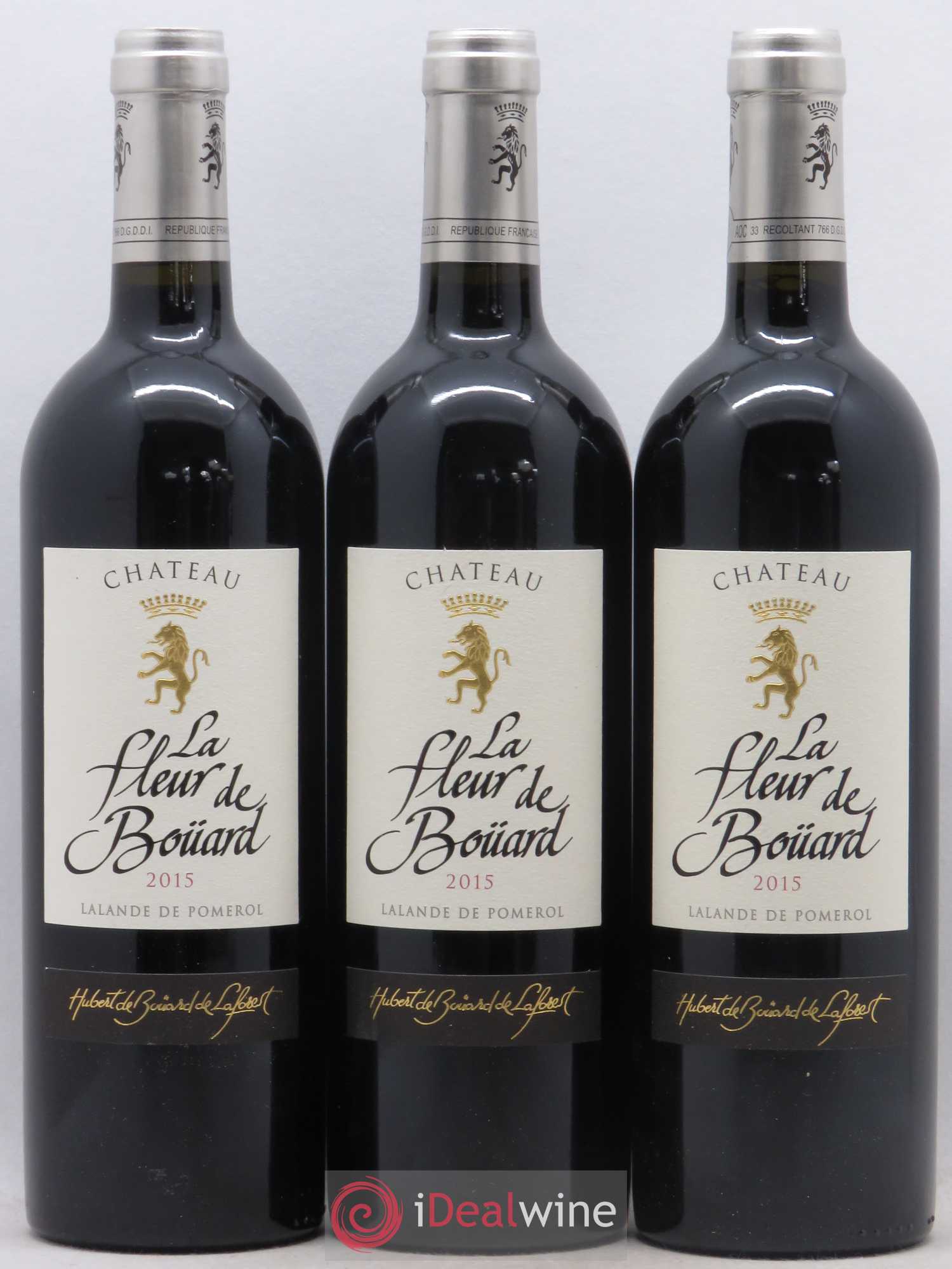 Château La Fleur de Boüard 2015 - Lot de 3 bouteilles - 0