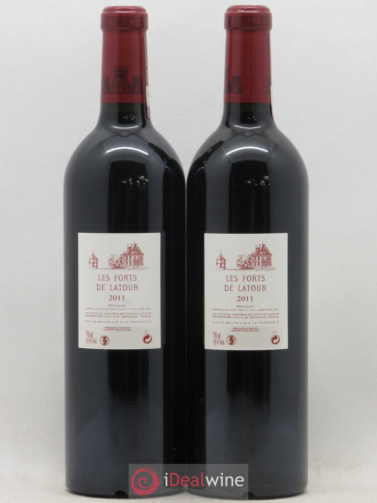 Les Forts de Latour Second Vin 2011 - Lot de 2 bouteilles - 1