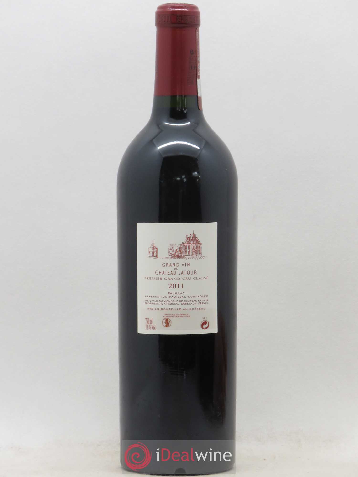 Château Latour 1er Grand Cru Classé 2011 - Lot de 1 bouteille - 1