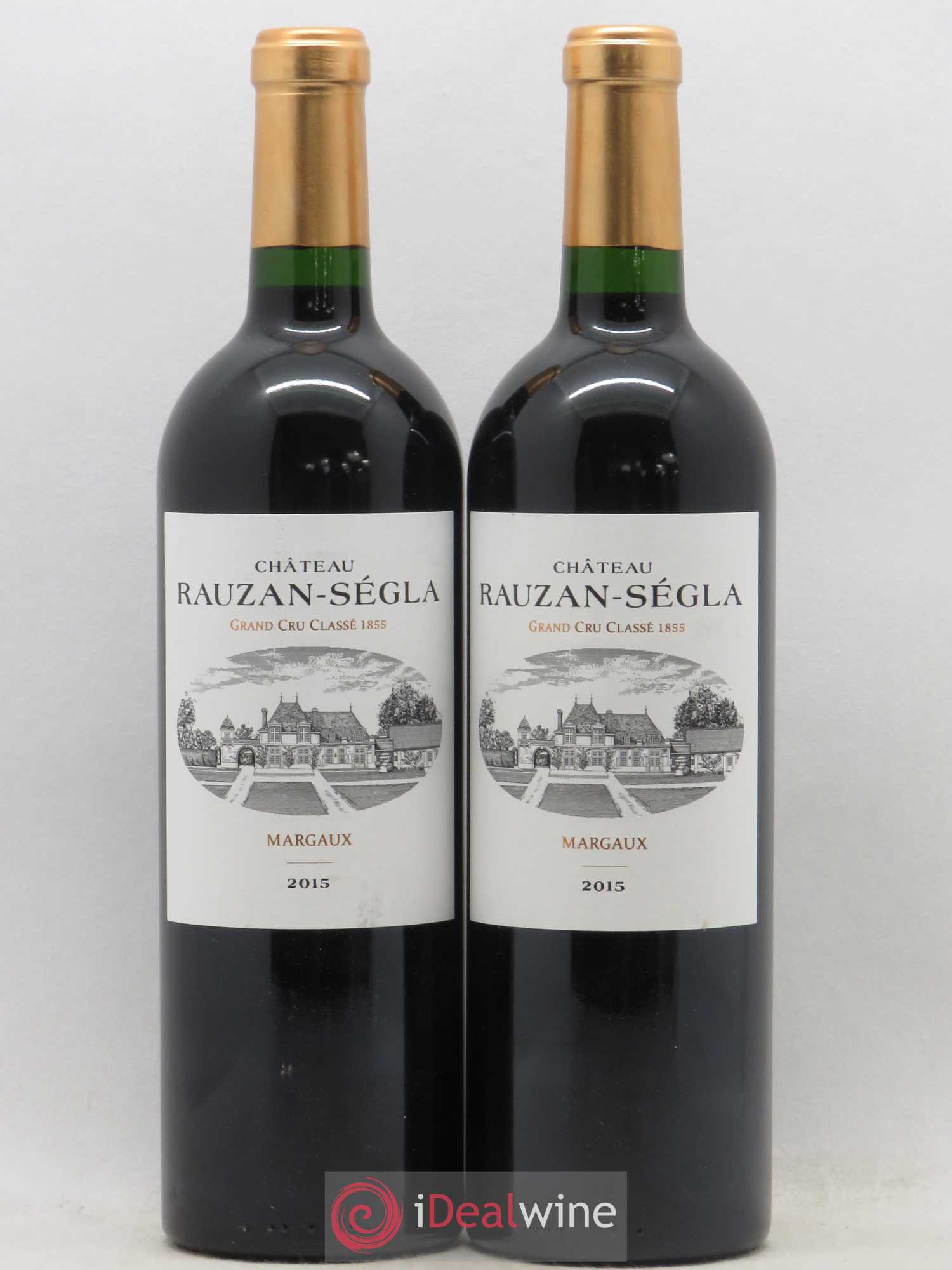 Château Rauzan Ségla Grand Cru Classé 2015 - Lot de 2 bouteilles - 0