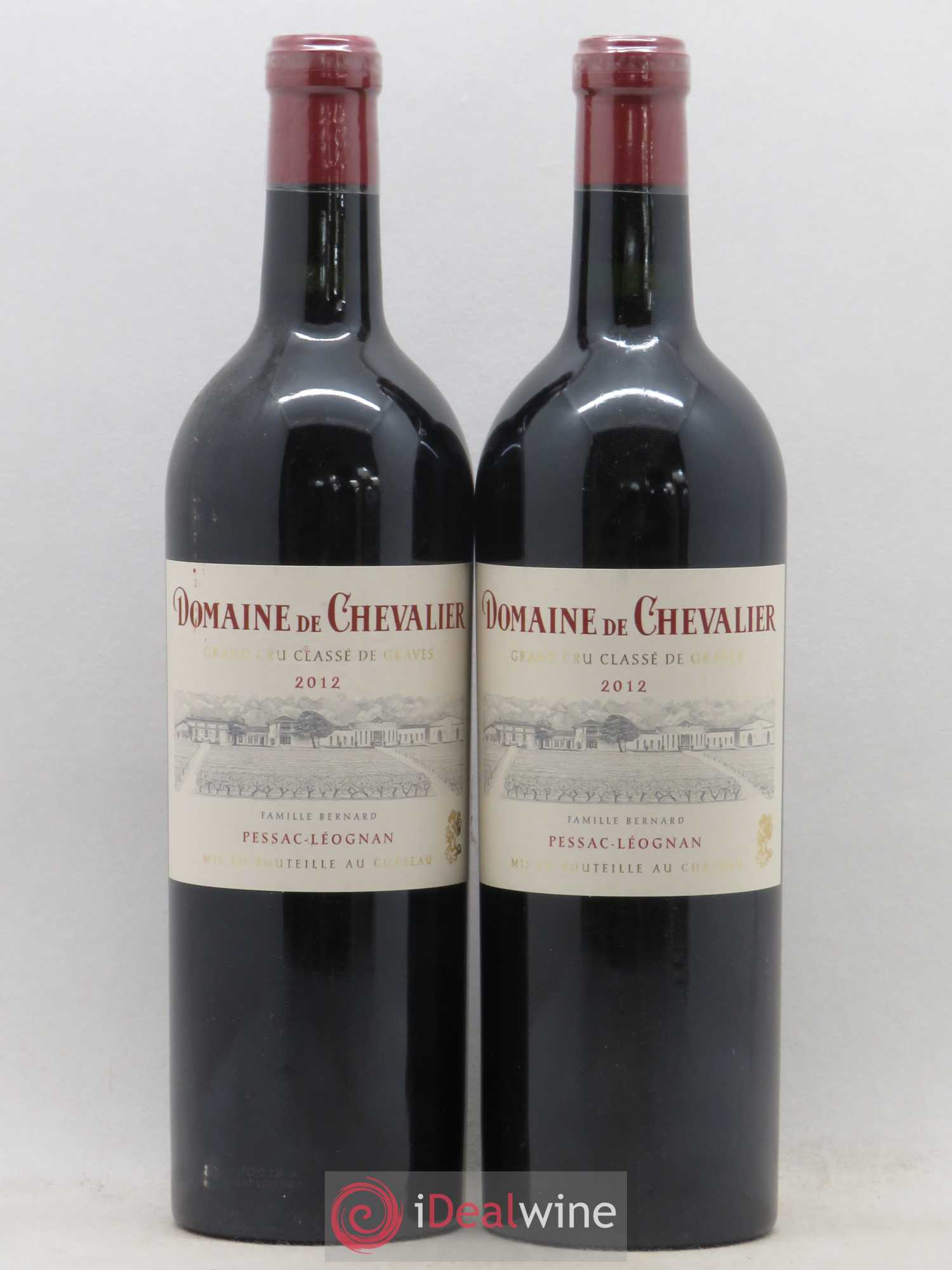 Domaine de Chevalier Cru Classé de Graves 2012 - Lot de 2 bouteilles - 0