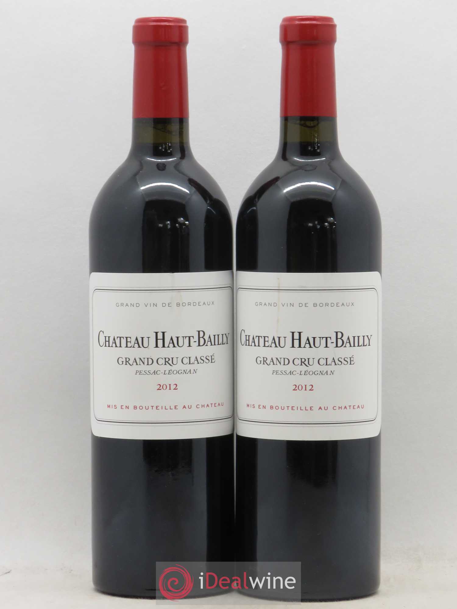 Château Haut-Bailly Cru Classé de Graves 2012 - Lot de 2 bouteilles - 0