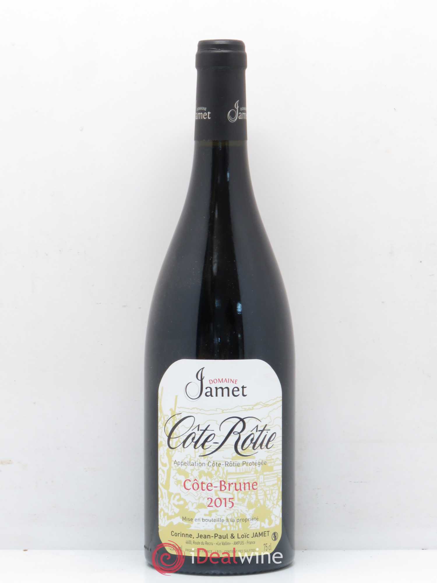Côte-Rôtie Côte Brune Jamet (Domaine) 2015 - Lot de 1 bouteille - 0