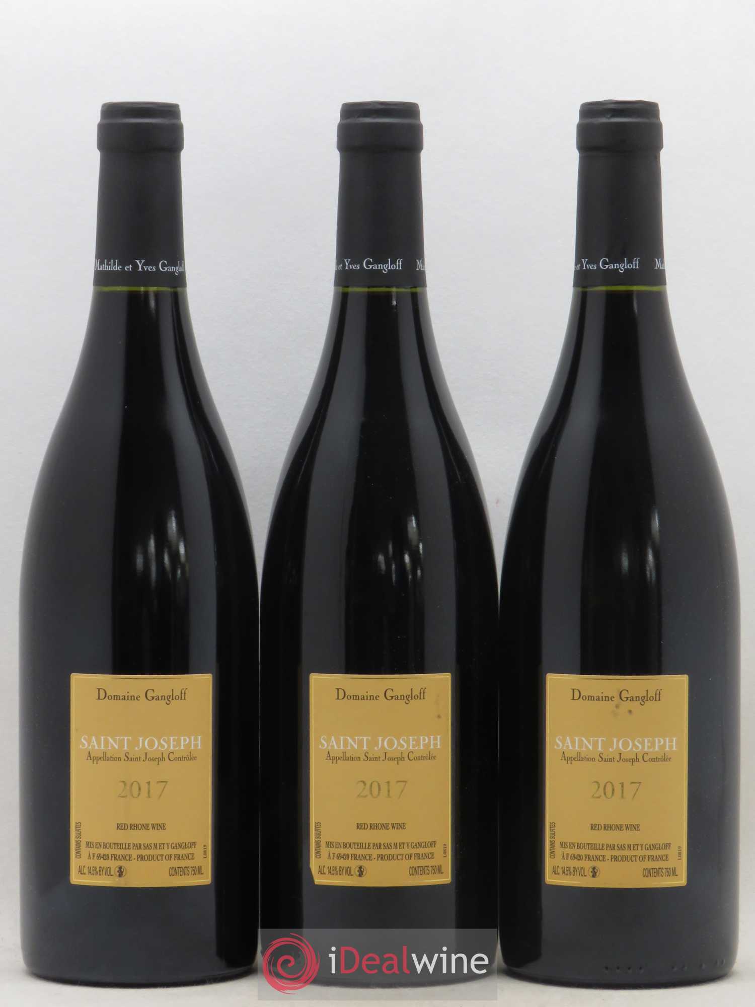 Saint-Joseph Gangloff (Domaine) 2017 - Lot de 3 bouteilles - 1