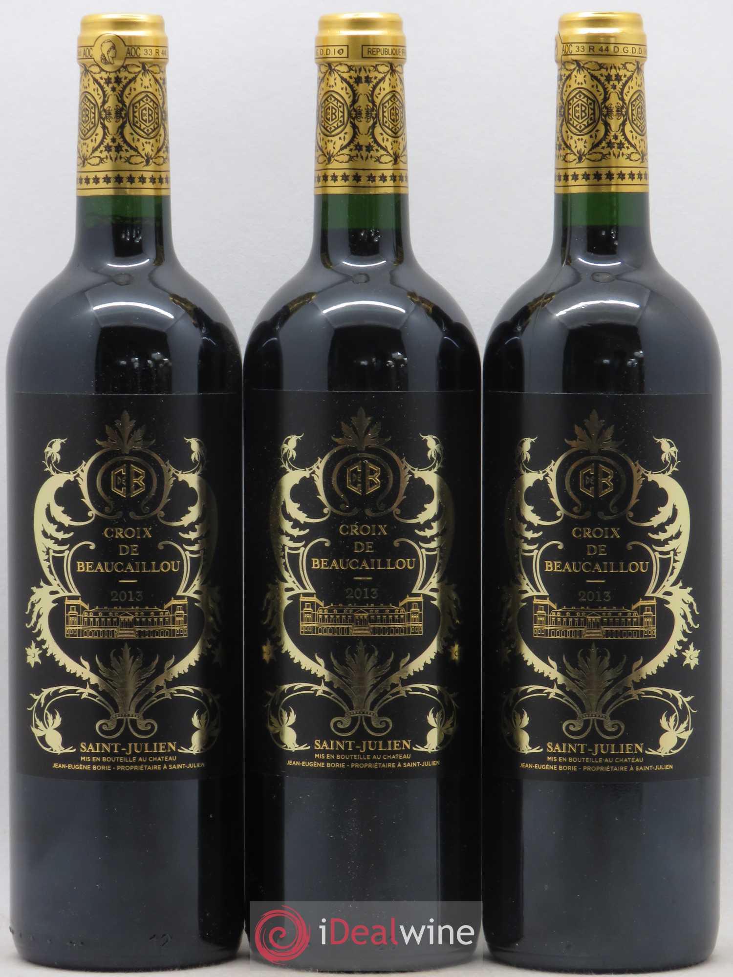 La Croix de Beaucaillou Second Vin 2013 - Lot de 3 bouteilles - 0